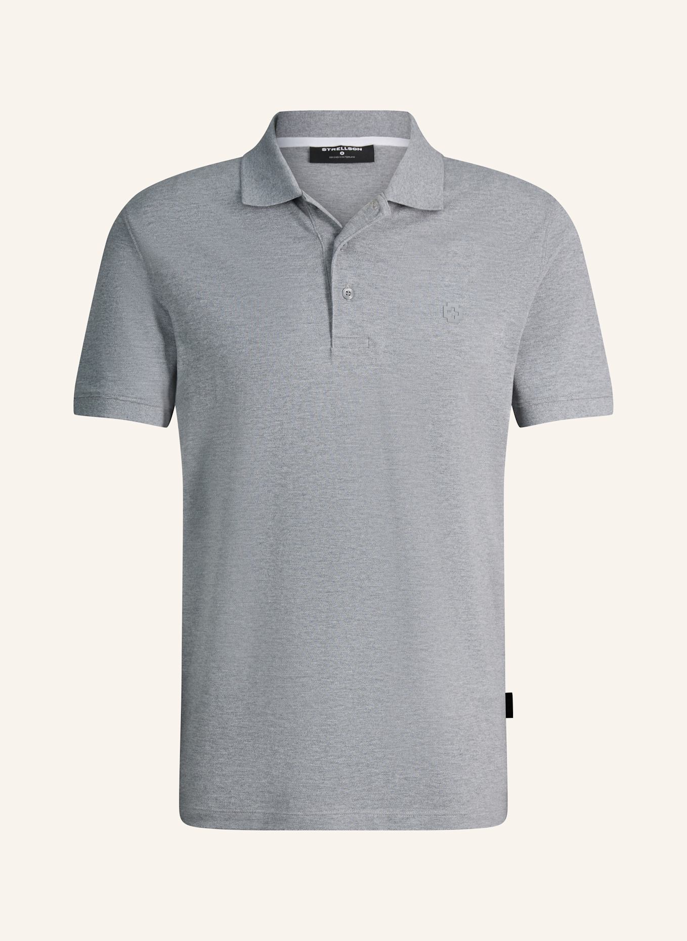 STRELLSON Poloshirt PINO: GRAU