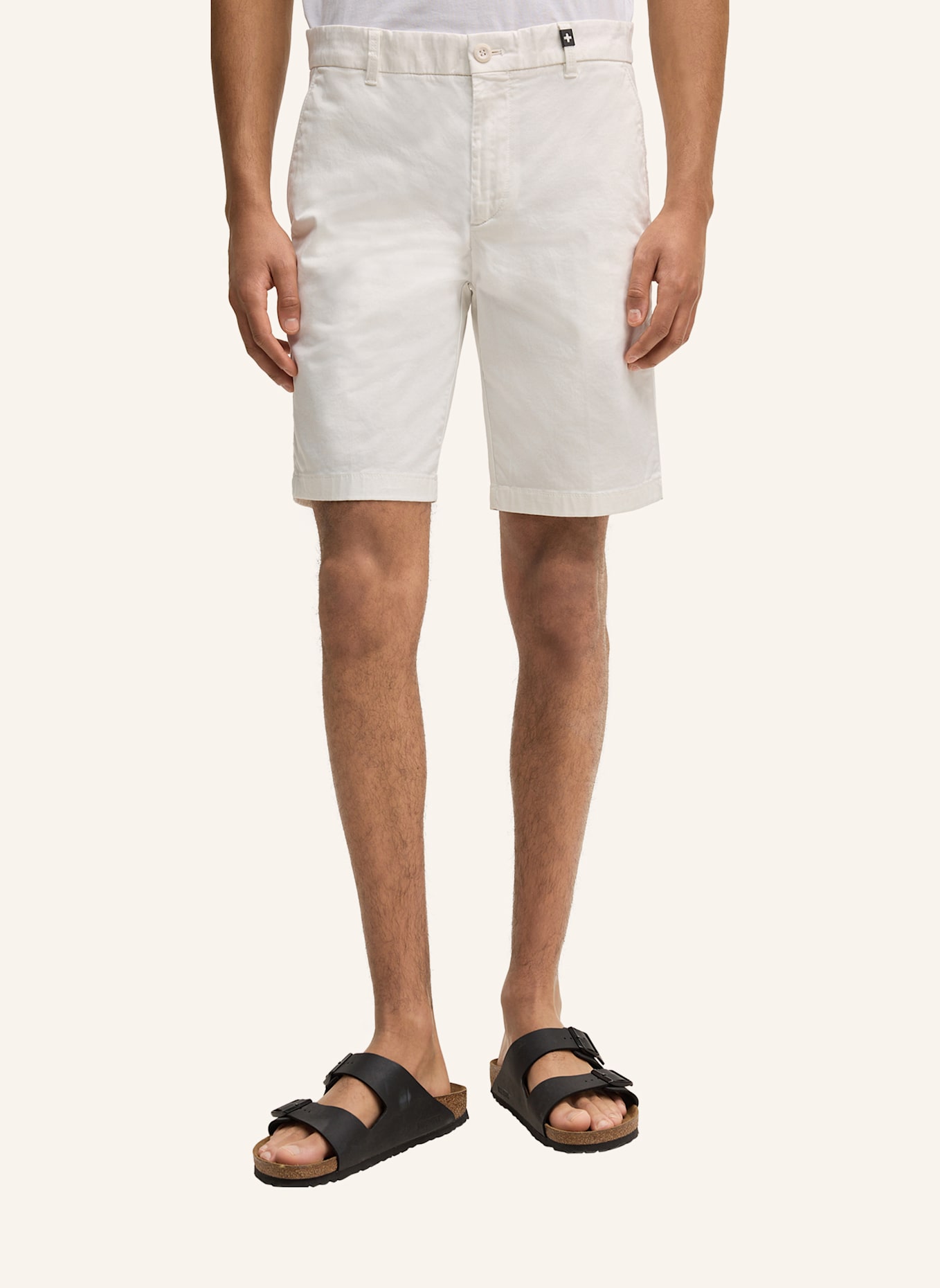 STRELLSON Chino-Shorts CRUSH: WEISS