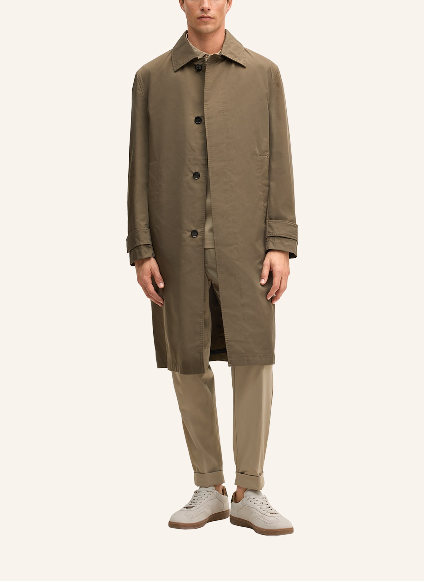 STRELLSON Trenchcoat BARLETTA: OLIV