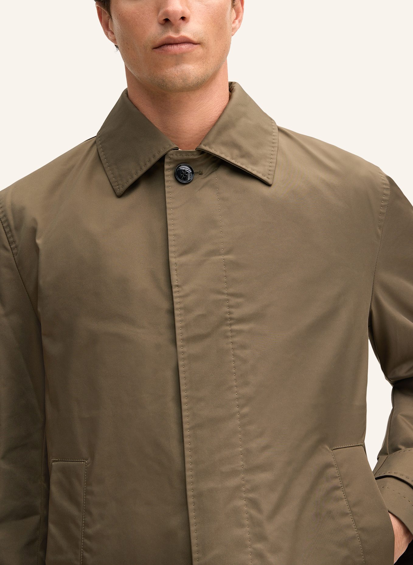 STRELLSON Trenchcoat BARLETTA: OLIV