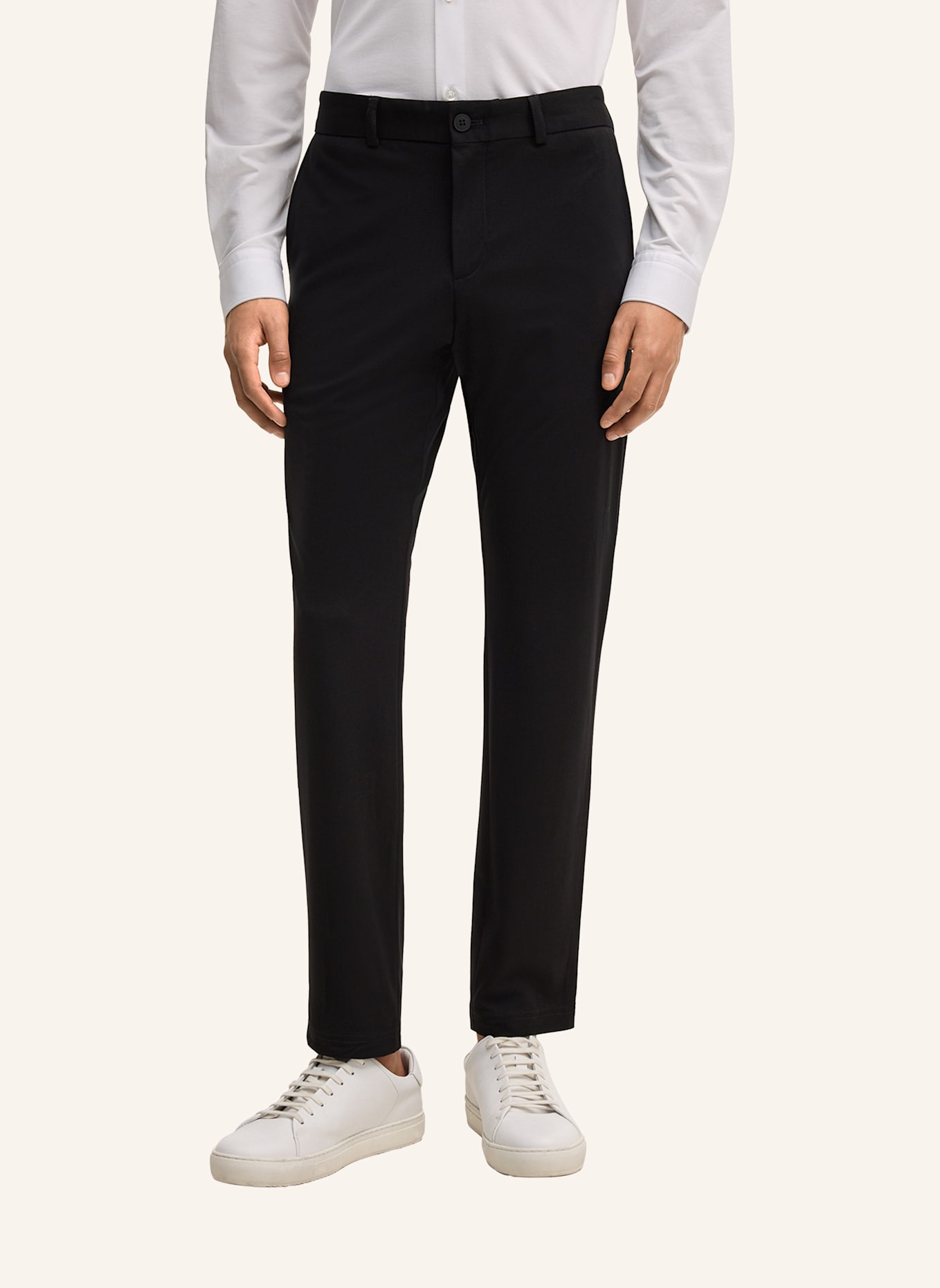 STRELLSON Anzughose TIUS Slim Fit aus Jersey: SCHWARZ