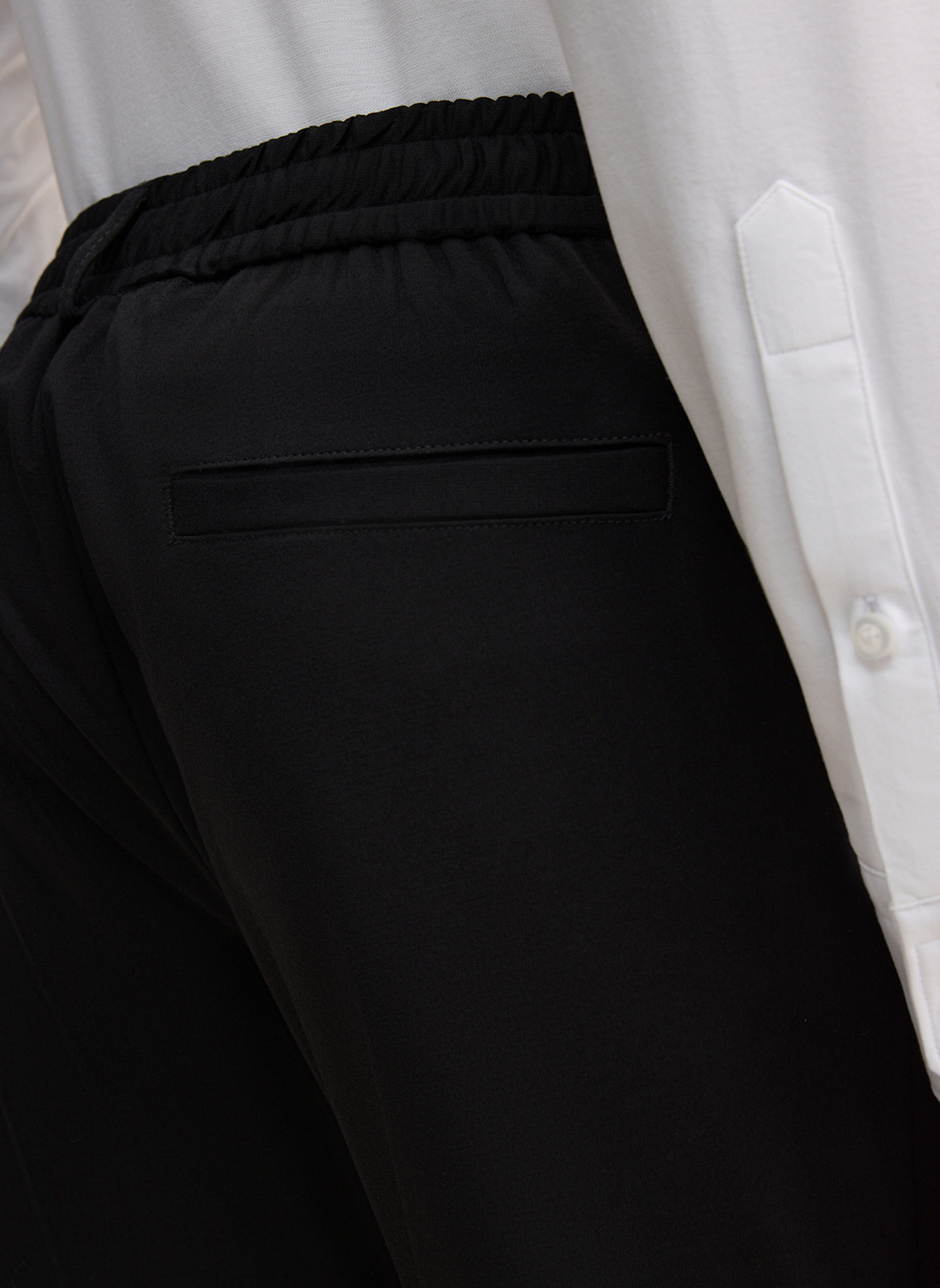 STRELLSON Anzughose TIUS Slim Fit aus Jersey: SCHWARZ