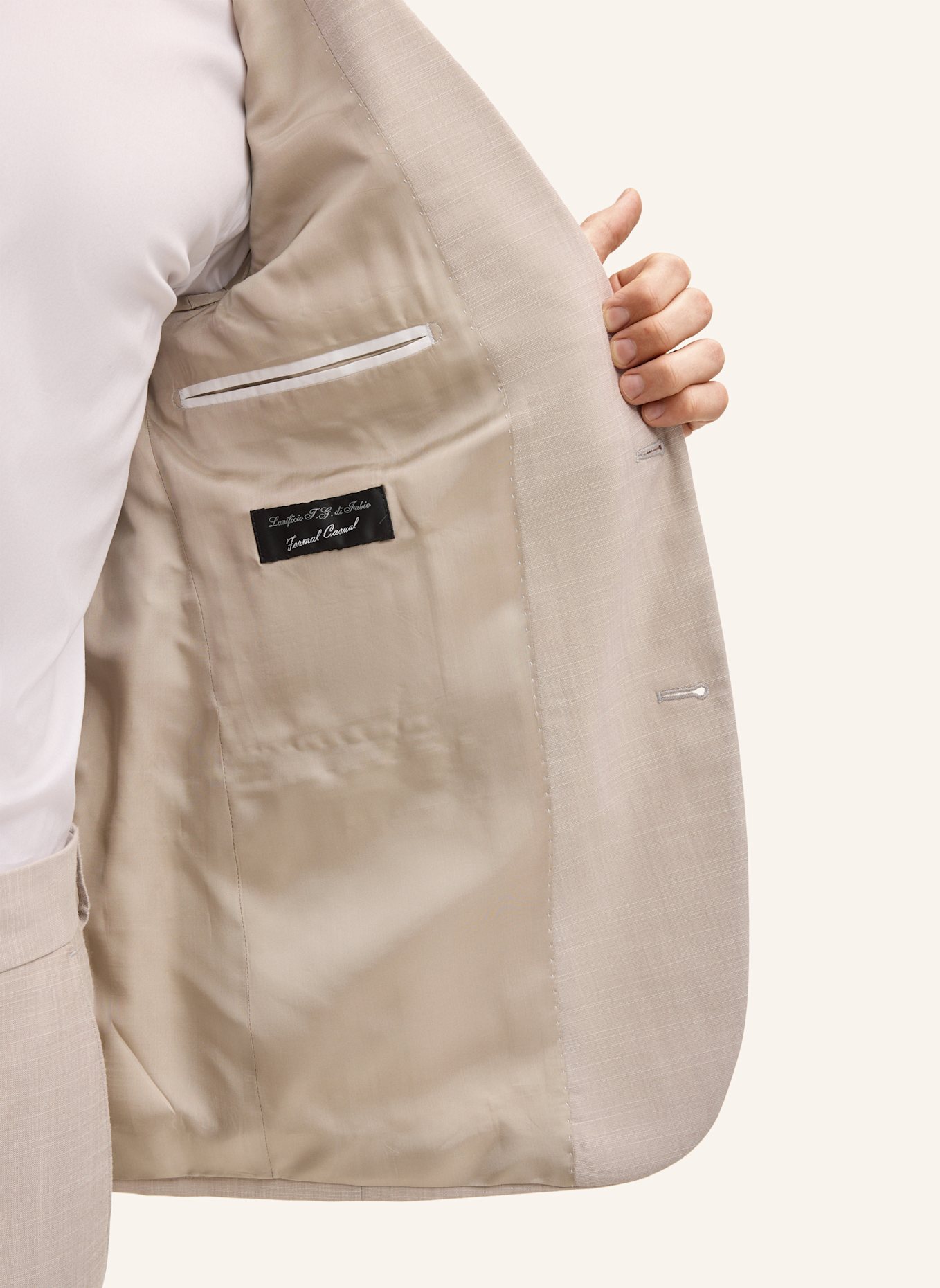 STRELLSON Baukasten Sakko ALZER: BEIGE