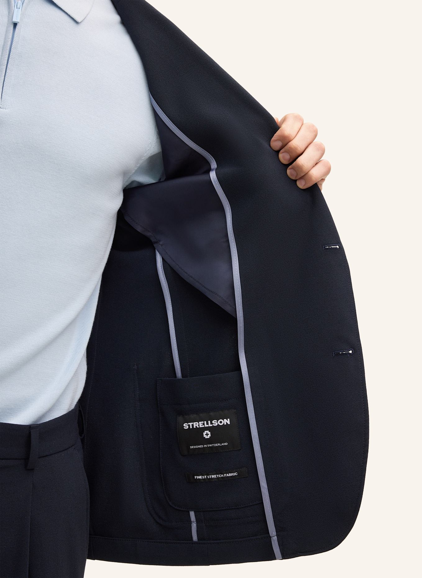 STRELLSON Baukasten Sakko ADWYN: DUNKELBLAU