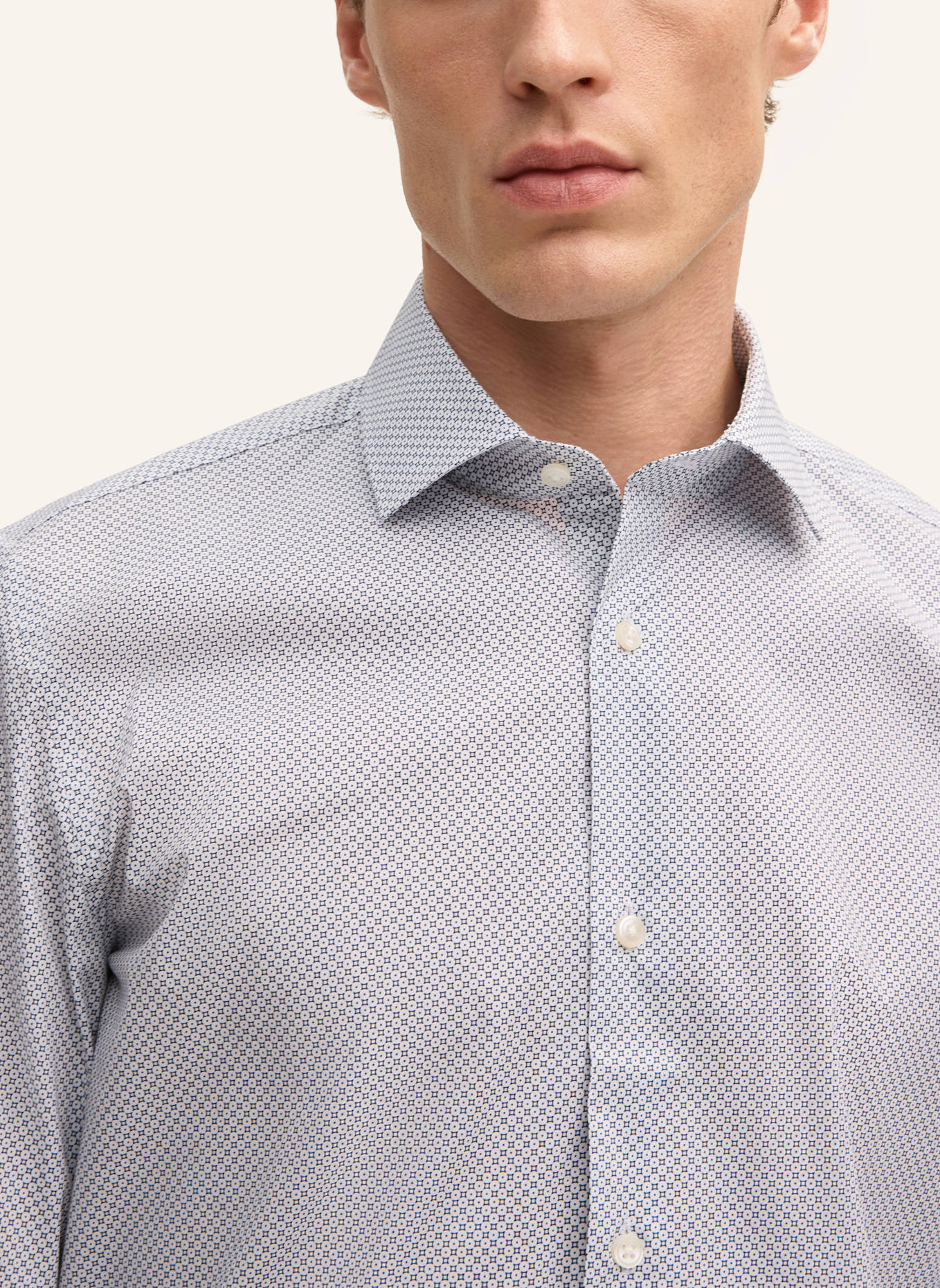 STRELLSON Hemd STAN: WEISS