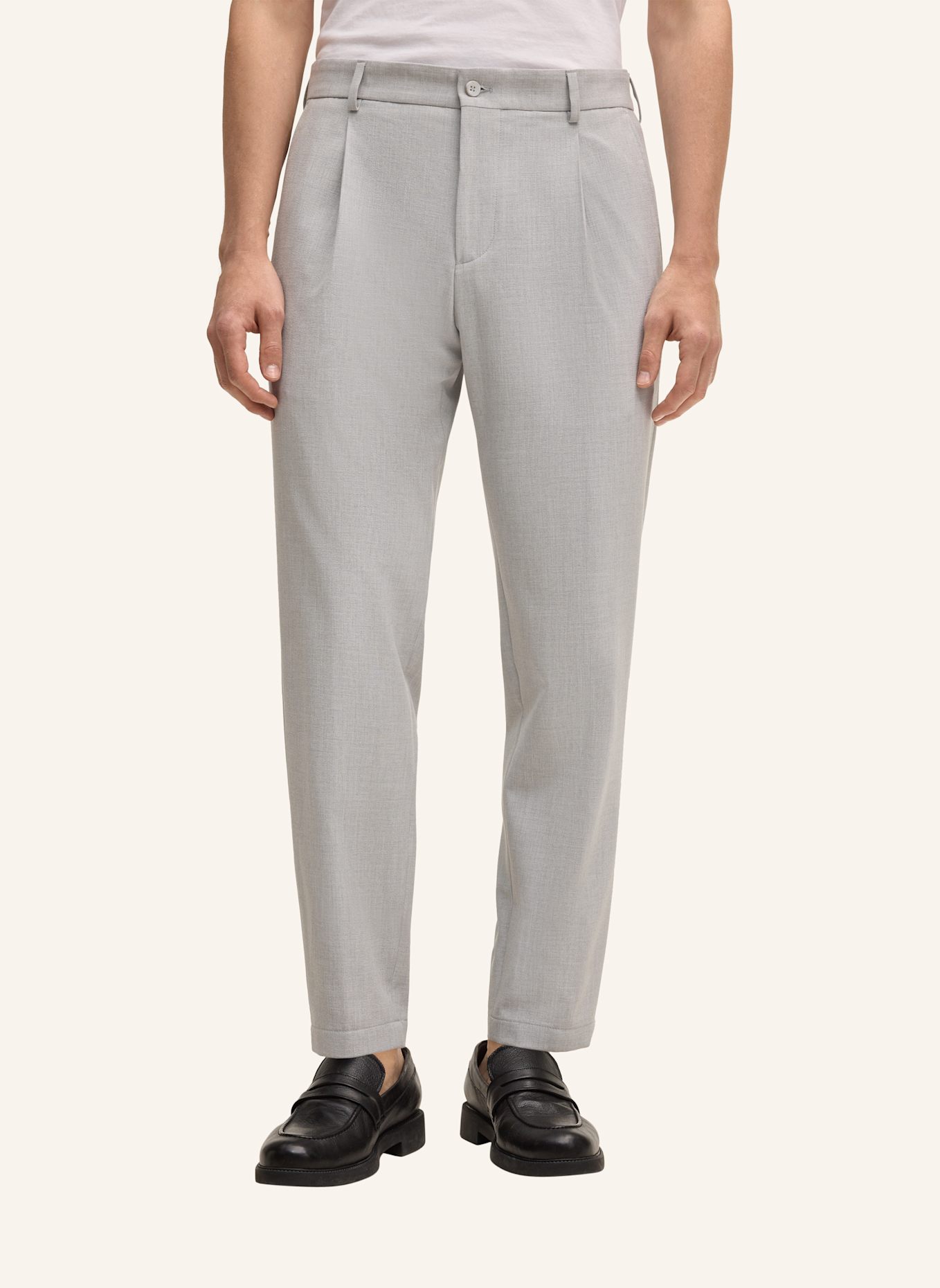 STRELLSON Baukasten Anzughose LOIS: HELLGRAU