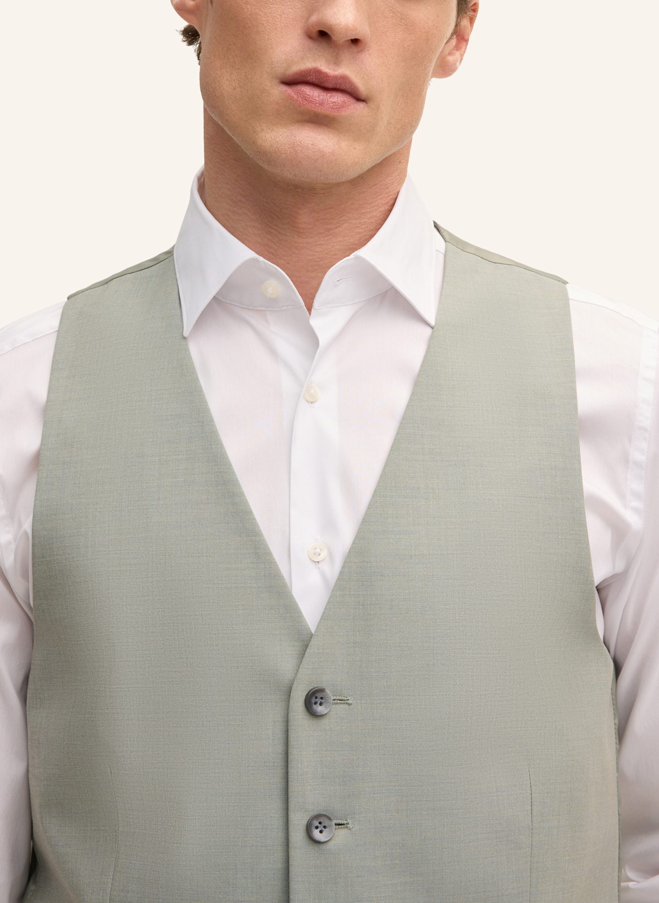 STRELLSON Anzugweste VES2 Extra Slim Fit: GRÜN