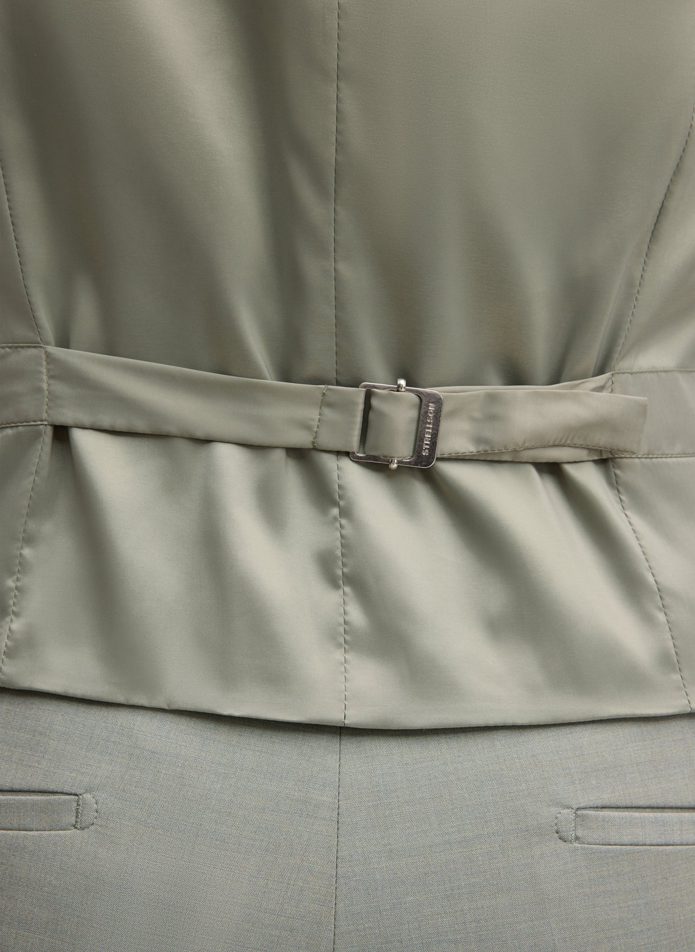 STRELLSON Anzugweste VES2 Extra Slim Fit: GRÜN