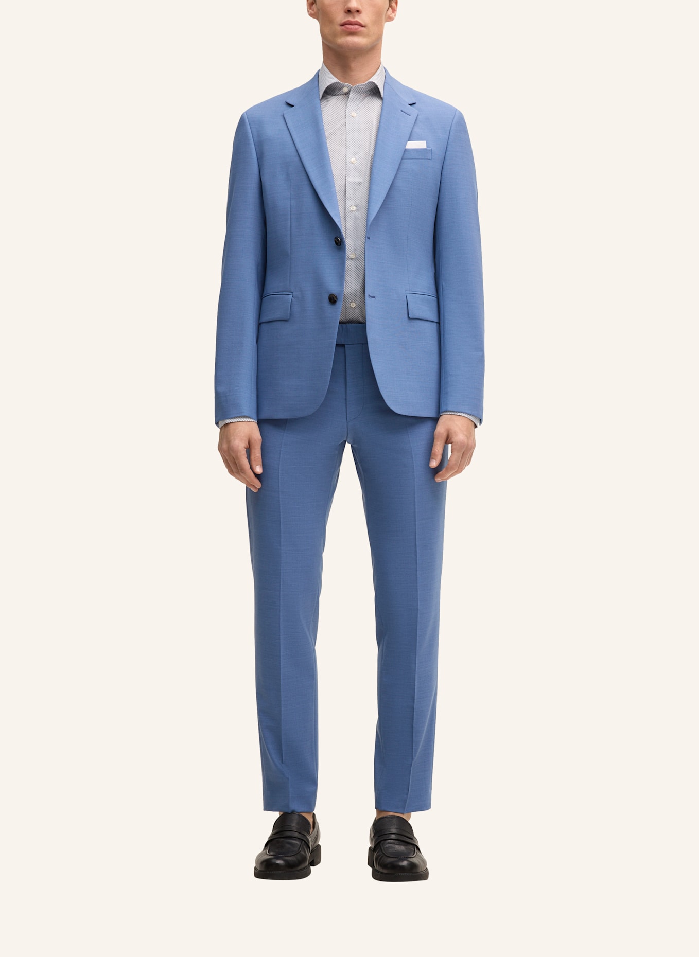 STRELLSON Anzughose MELWIN Slim Fit: BLAU