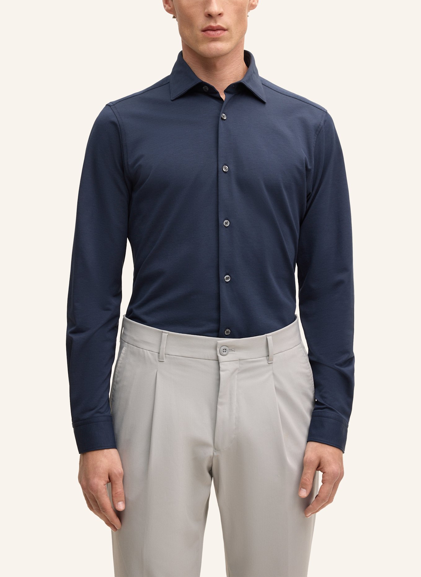 STRELLSON Hemd SPIKE: DUNKELBLAU