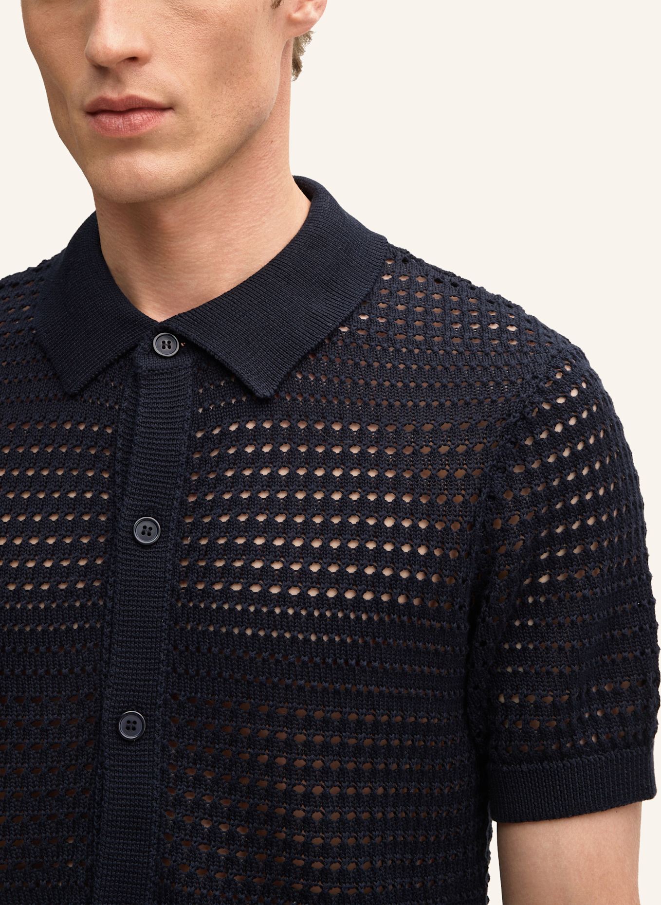 STRELLSON Shirt ANDER: DUNKELBLAU