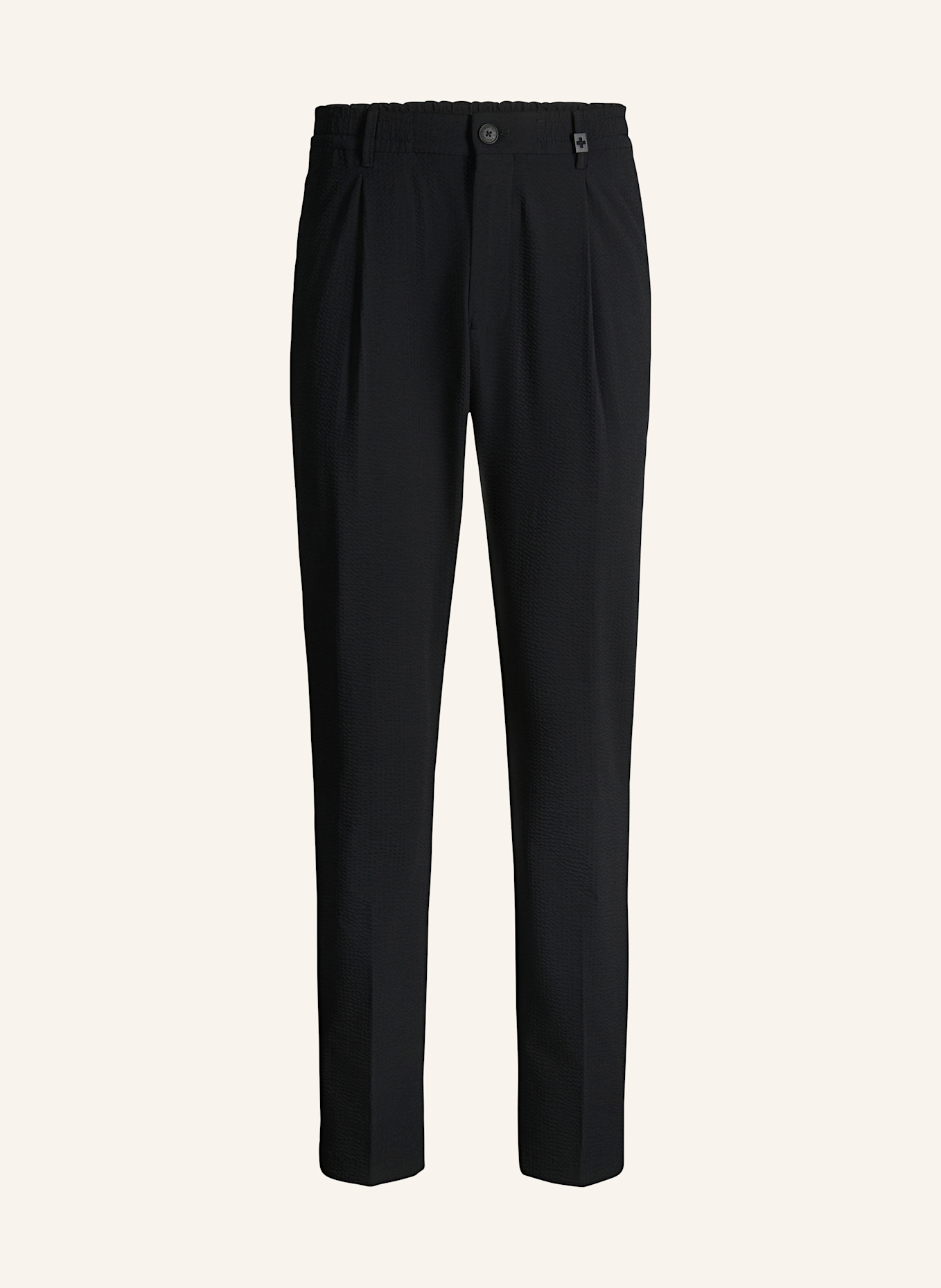 STRELLSON Bundfaltenhose LUI: SCHWARZ