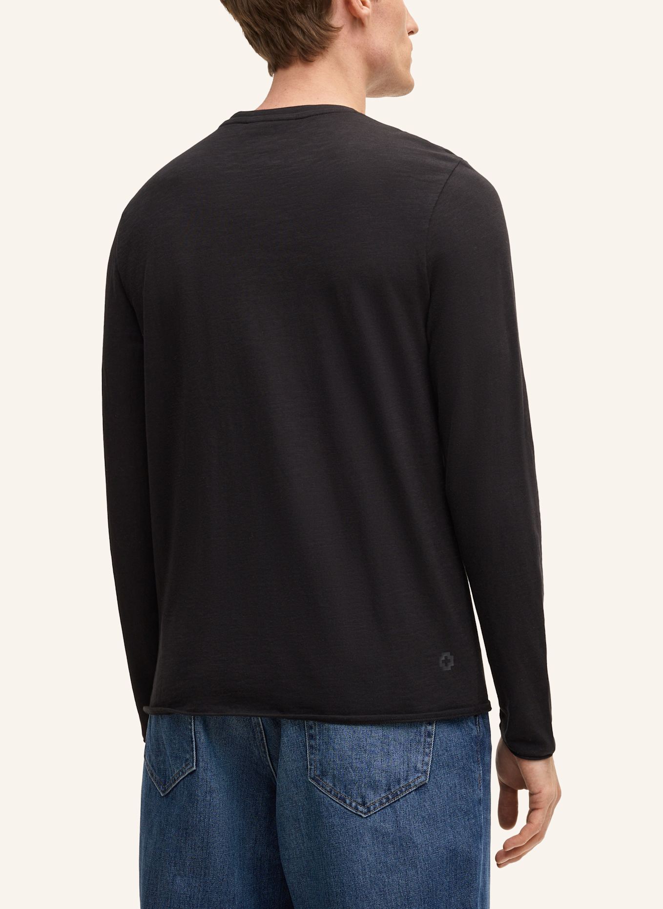 STRELLSON Longsleeve COLIN: SCHWARZ