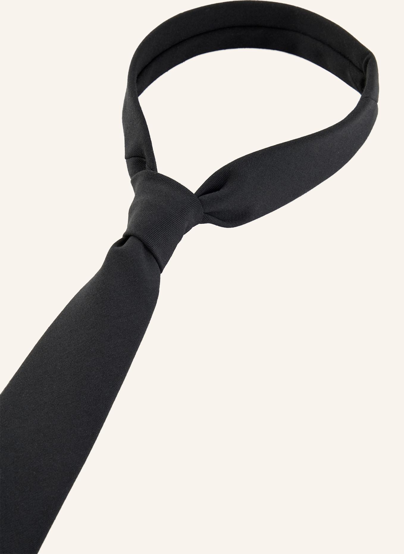 STRELLSON Krawatte KRAWATTE: SCHWARZ