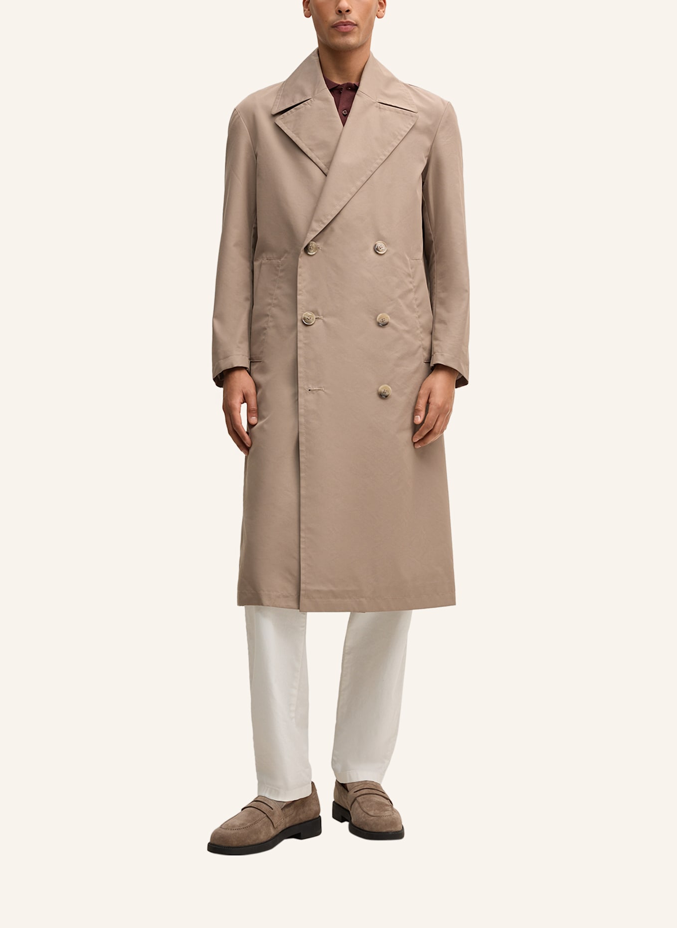 STRELLSON Trenchcoat ARCHIVE TRENCH: BEIGE