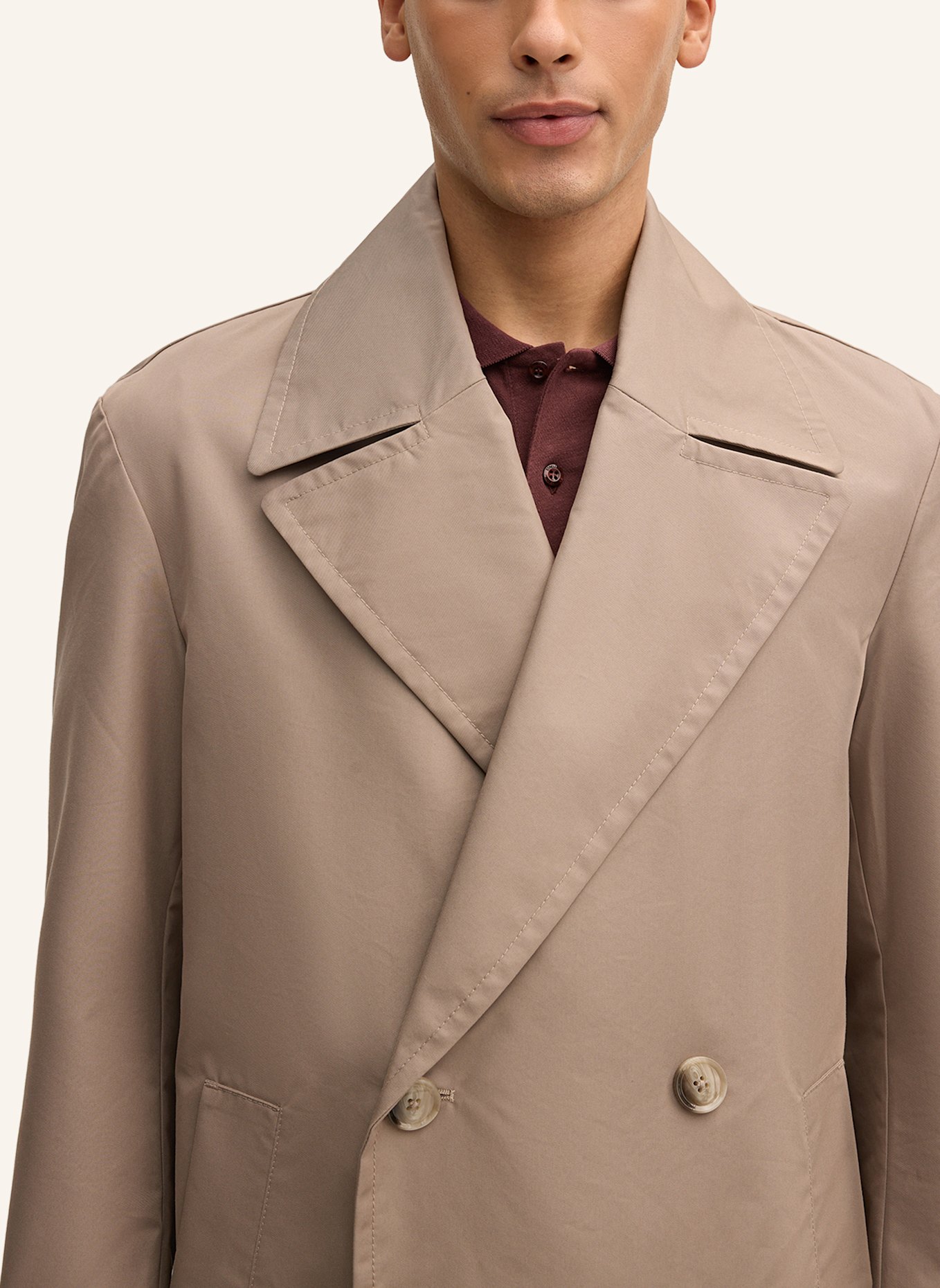 STRELLSON Trenchcoat ARCHIVE TRENCH: BEIGE
