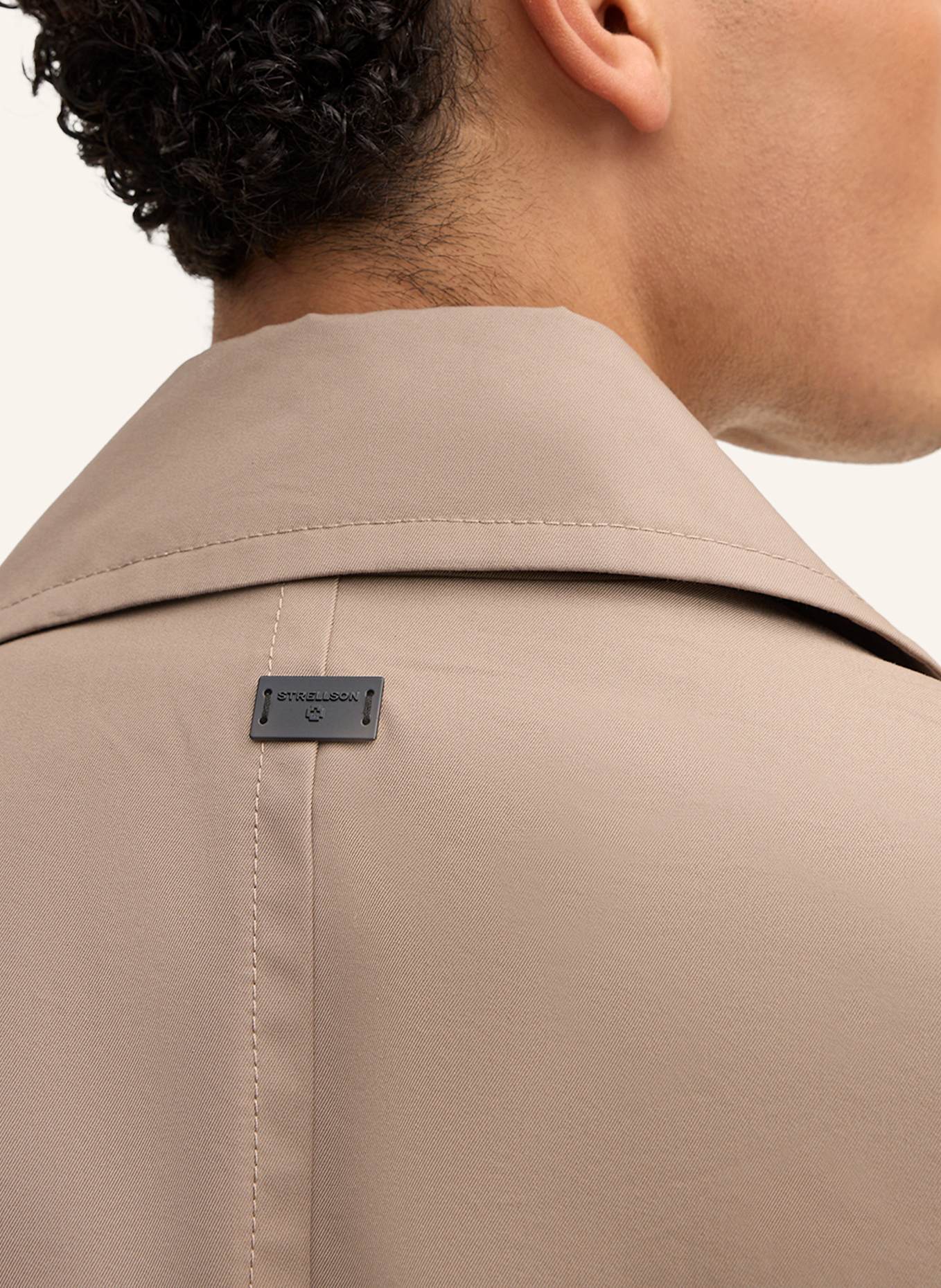 STRELLSON Trenchcoat ARCHIVE TRENCH: BEIGE