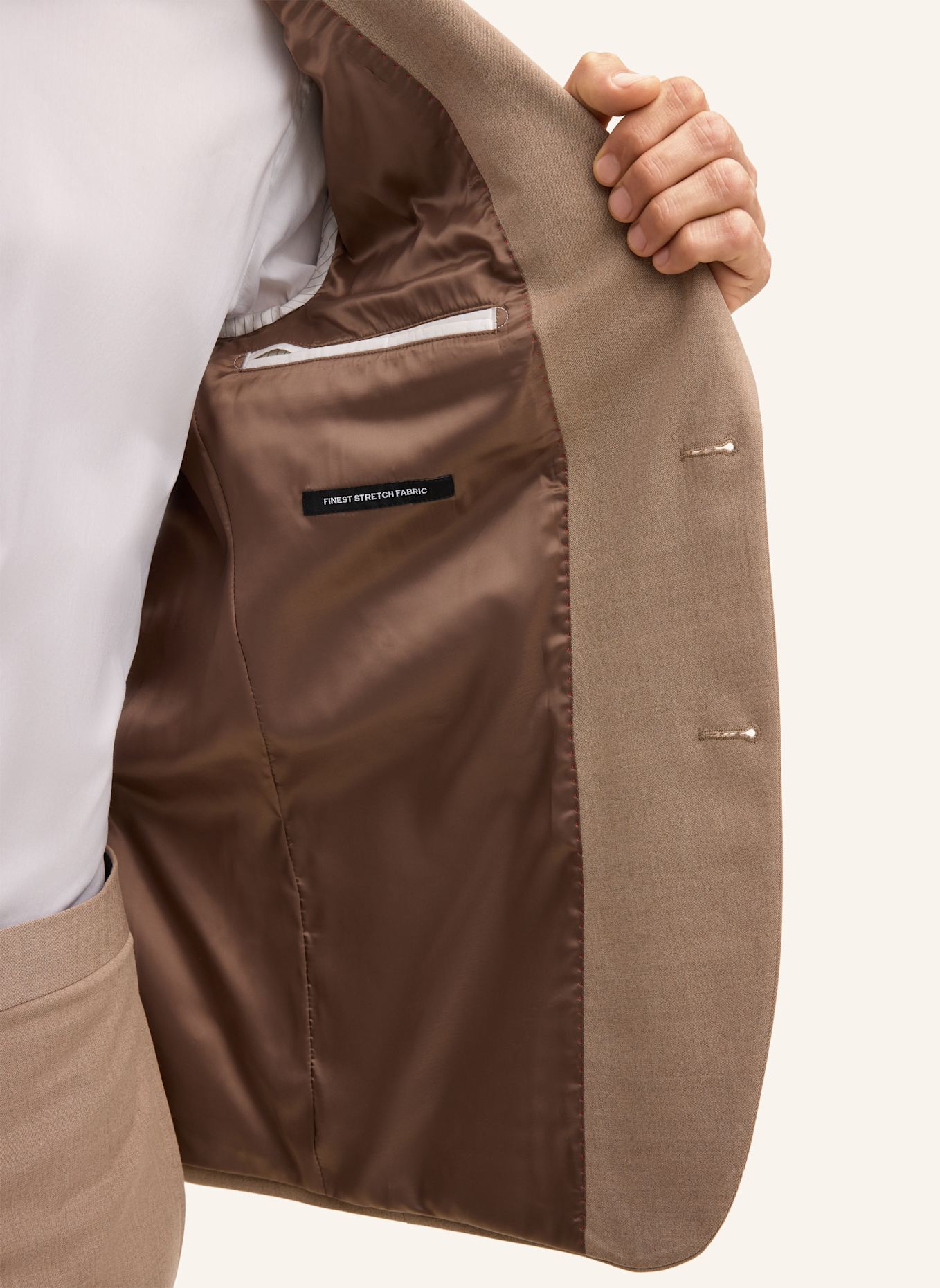 STRELLSON Anzugsakko ALZER Slim Fit: BEIGE