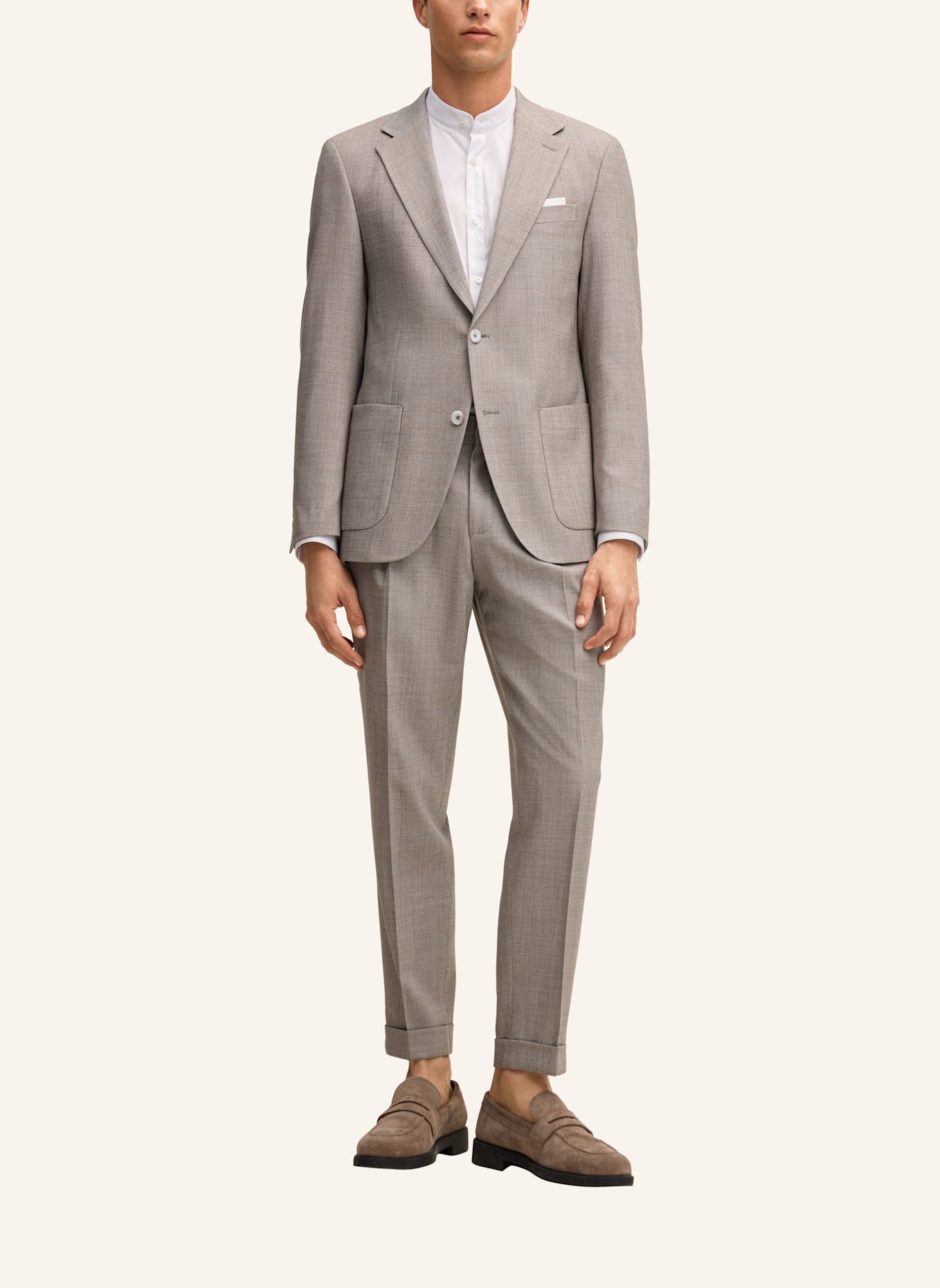 STRELLSON Baukasten Anzughose LUIS: BEIGE