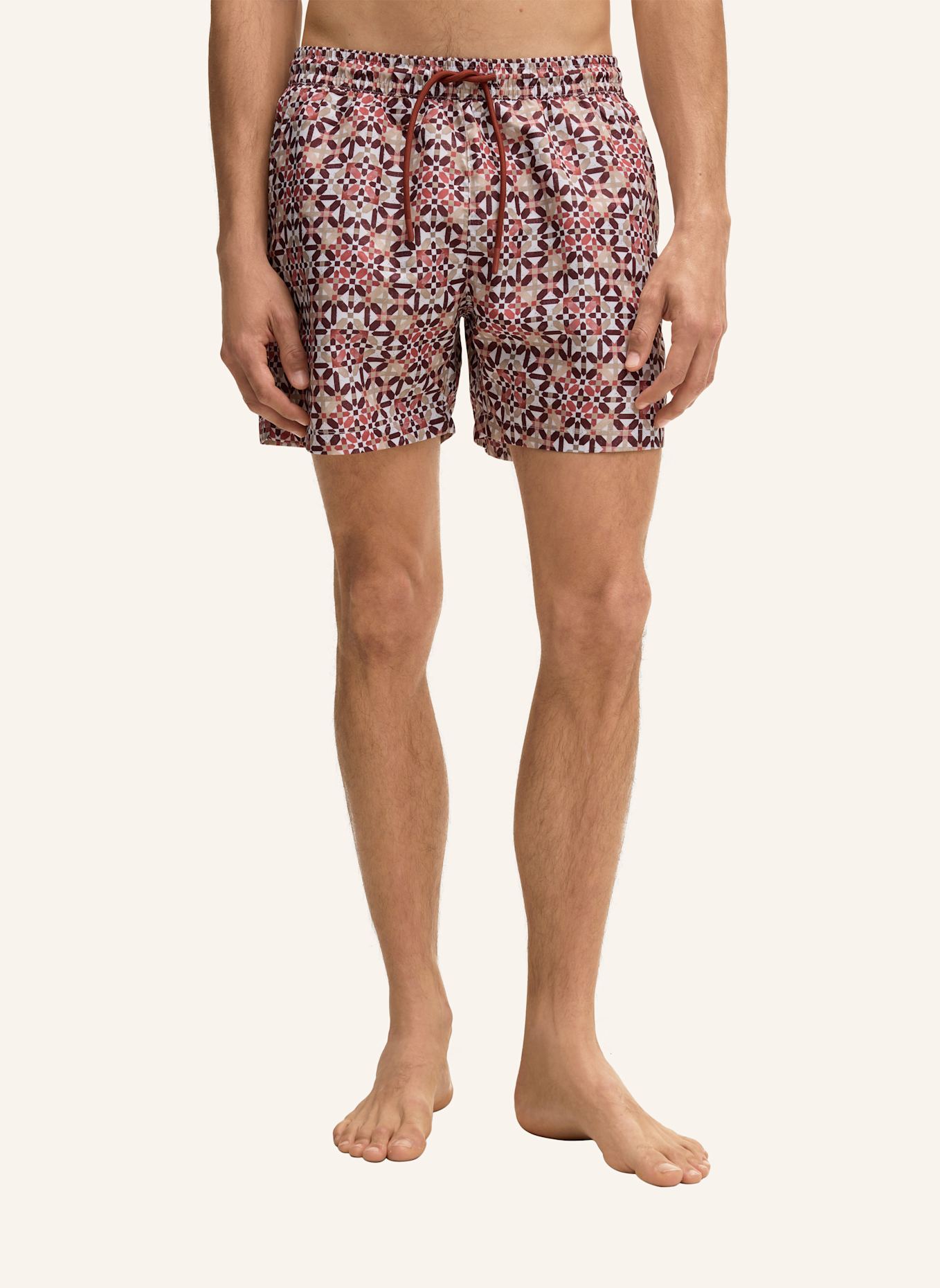 STRELLSON Badeshorts LAGO: ROT