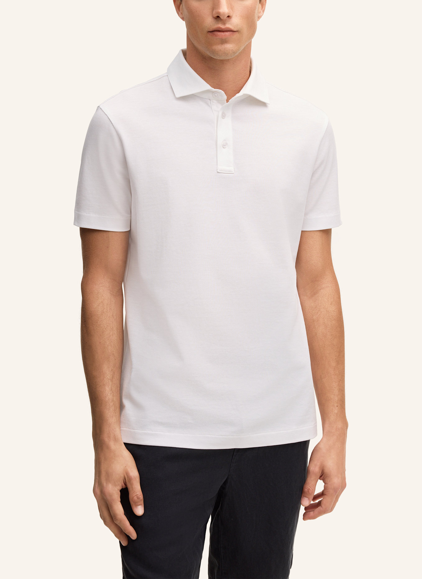 STRELLSON Poloshirt PIRO: WEISS