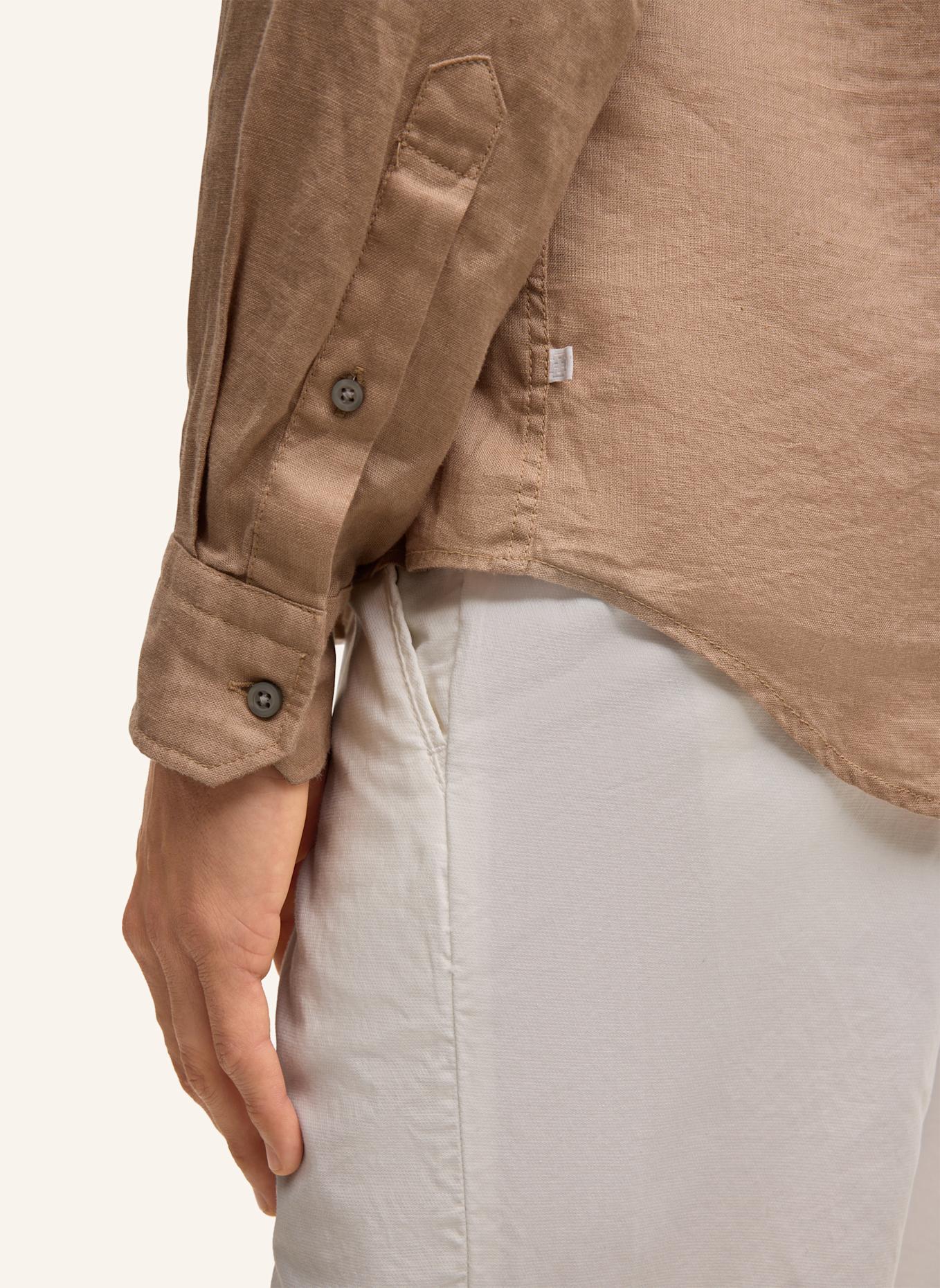 STRELLSON Leinenhemd CEASAR Slim Fit: BEIGE