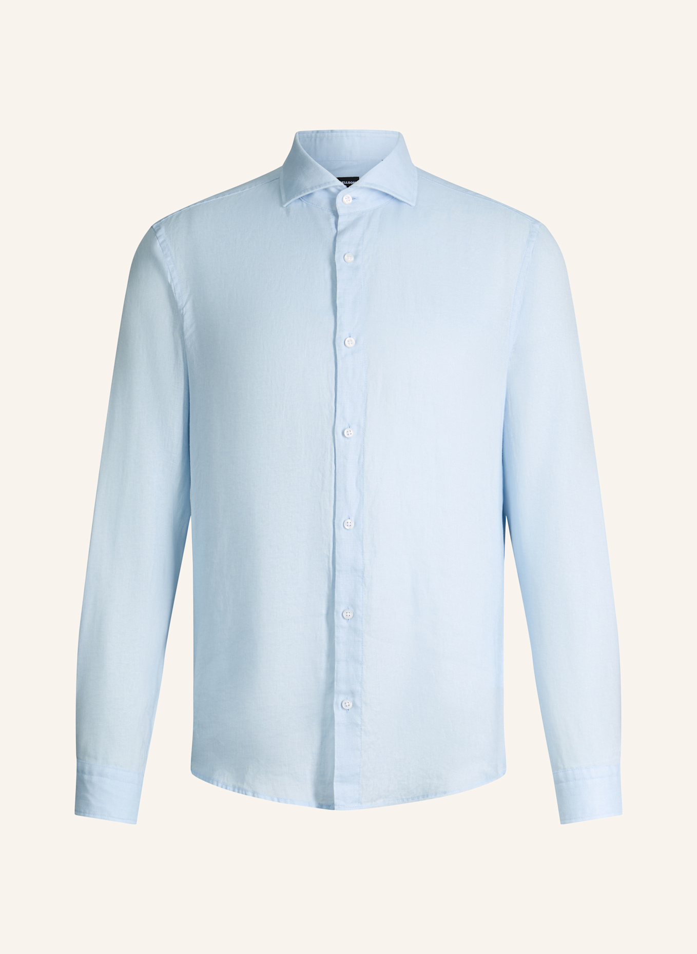 STRELLSON Leinenhemd CEASAR Slim Fit: HELLBLAU