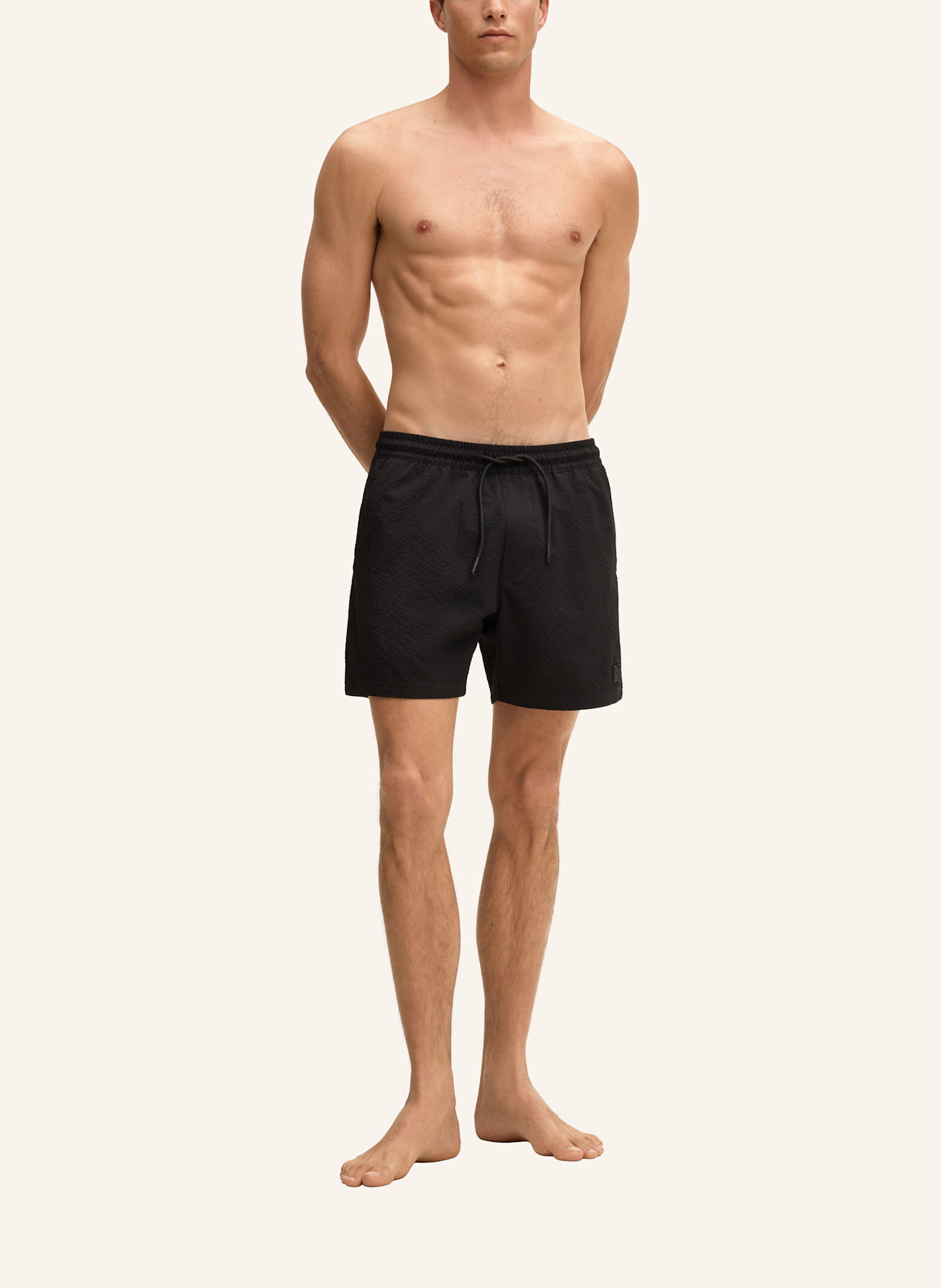 STRELLSON Badeshorts MALO: SCHWARZ