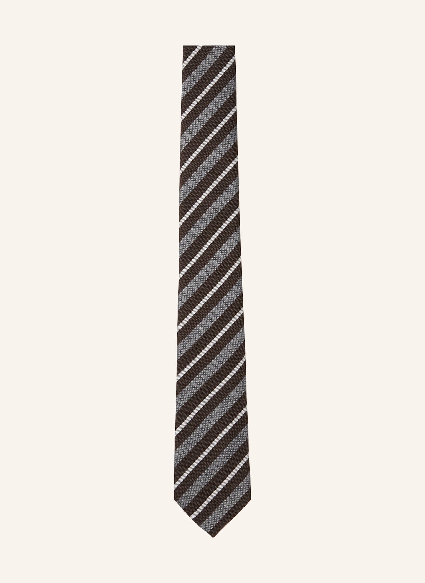 STRELLSON Krawatte TIE: BRAUN