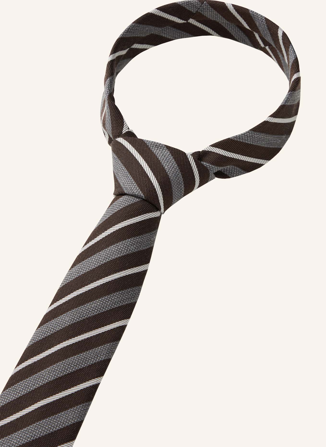 STRELLSON Krawatte TIE: BRAUN