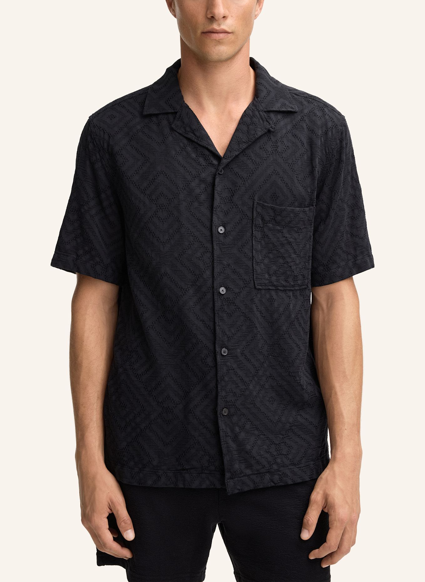 STRELLSON Hemd CISCO: SCHWARZ
