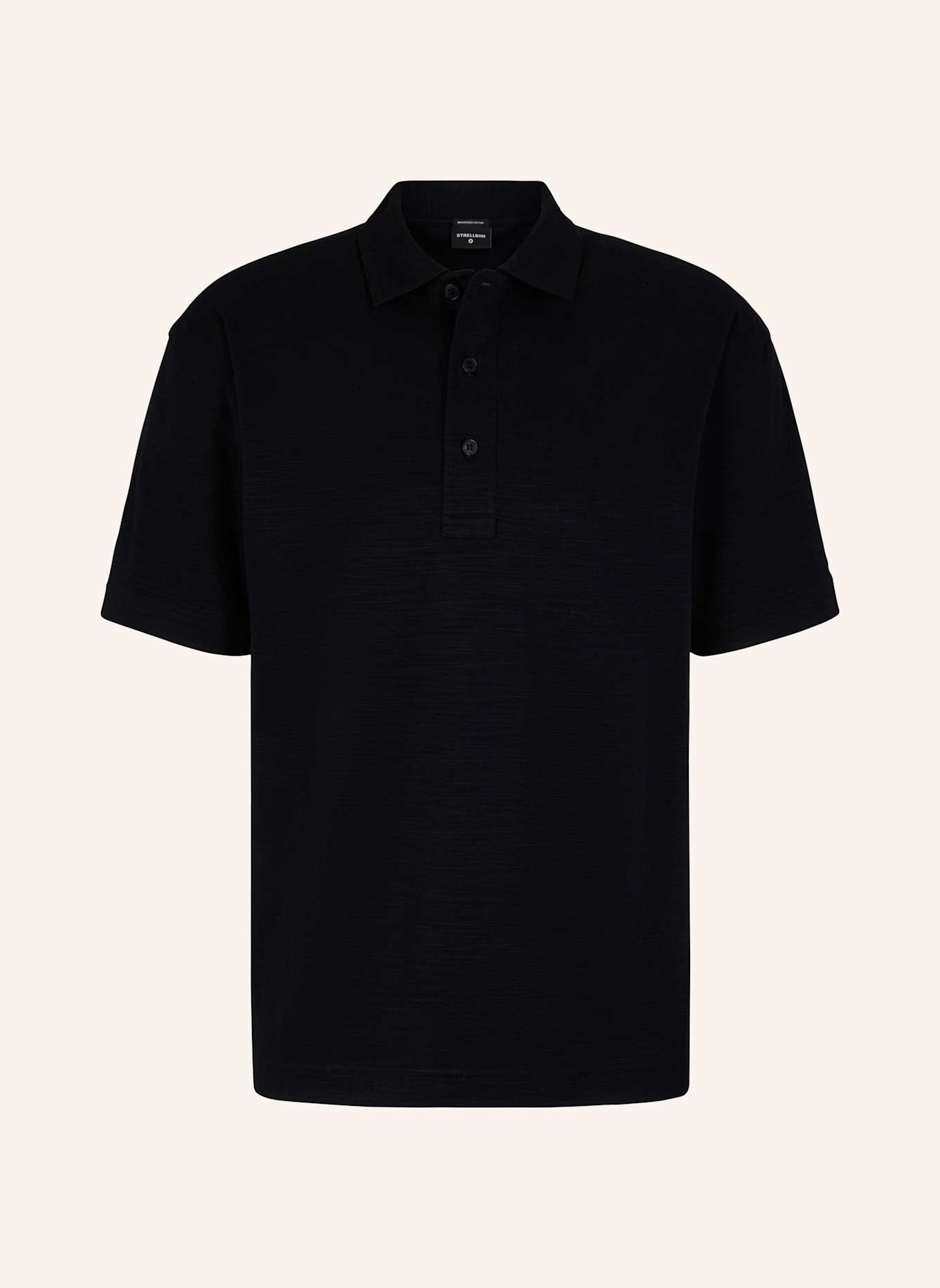 STRELLSON Poloshirt ERIK: SCHWARZ