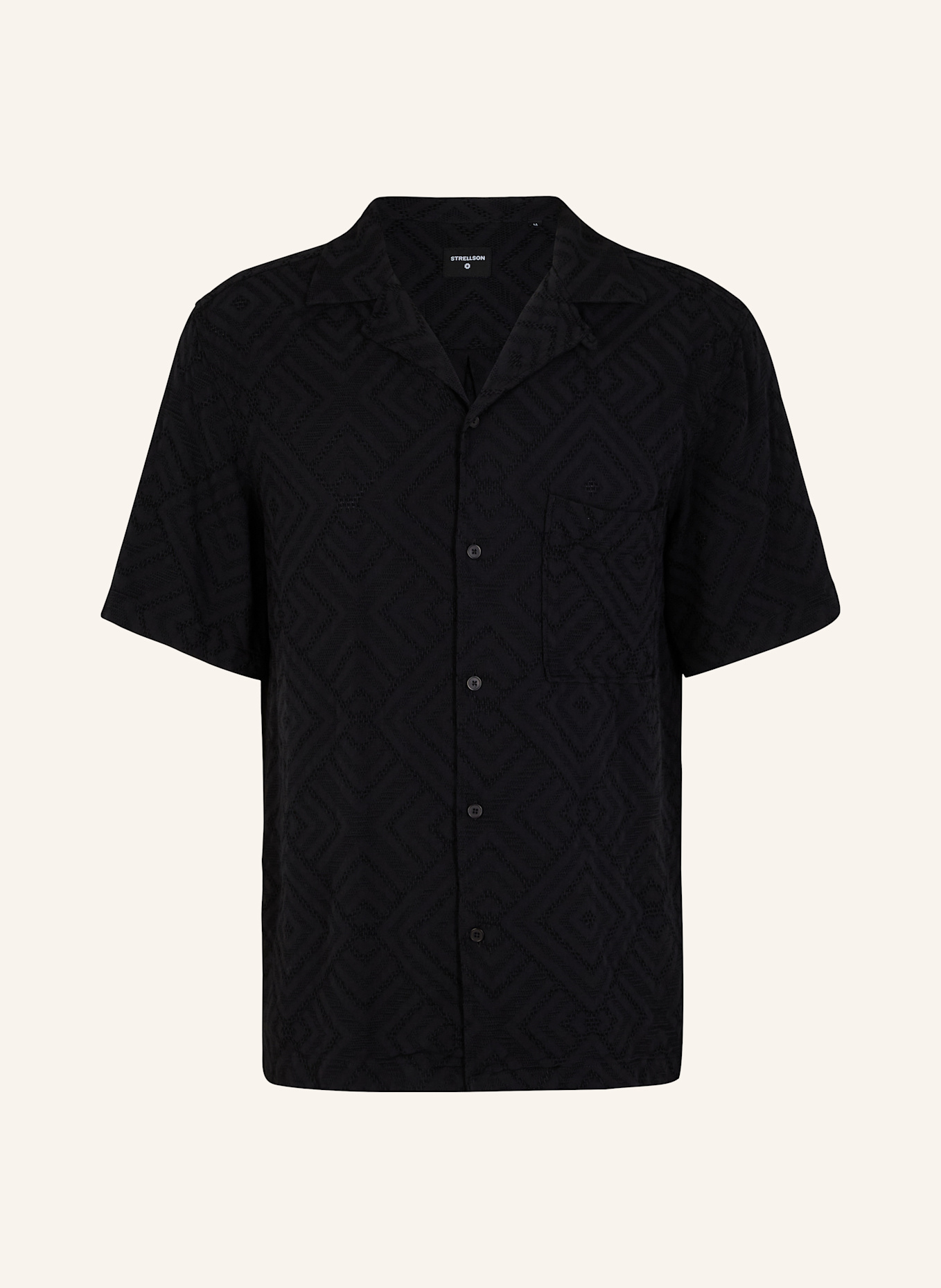 STRELLSON Hemd CISCO: SCHWARZ