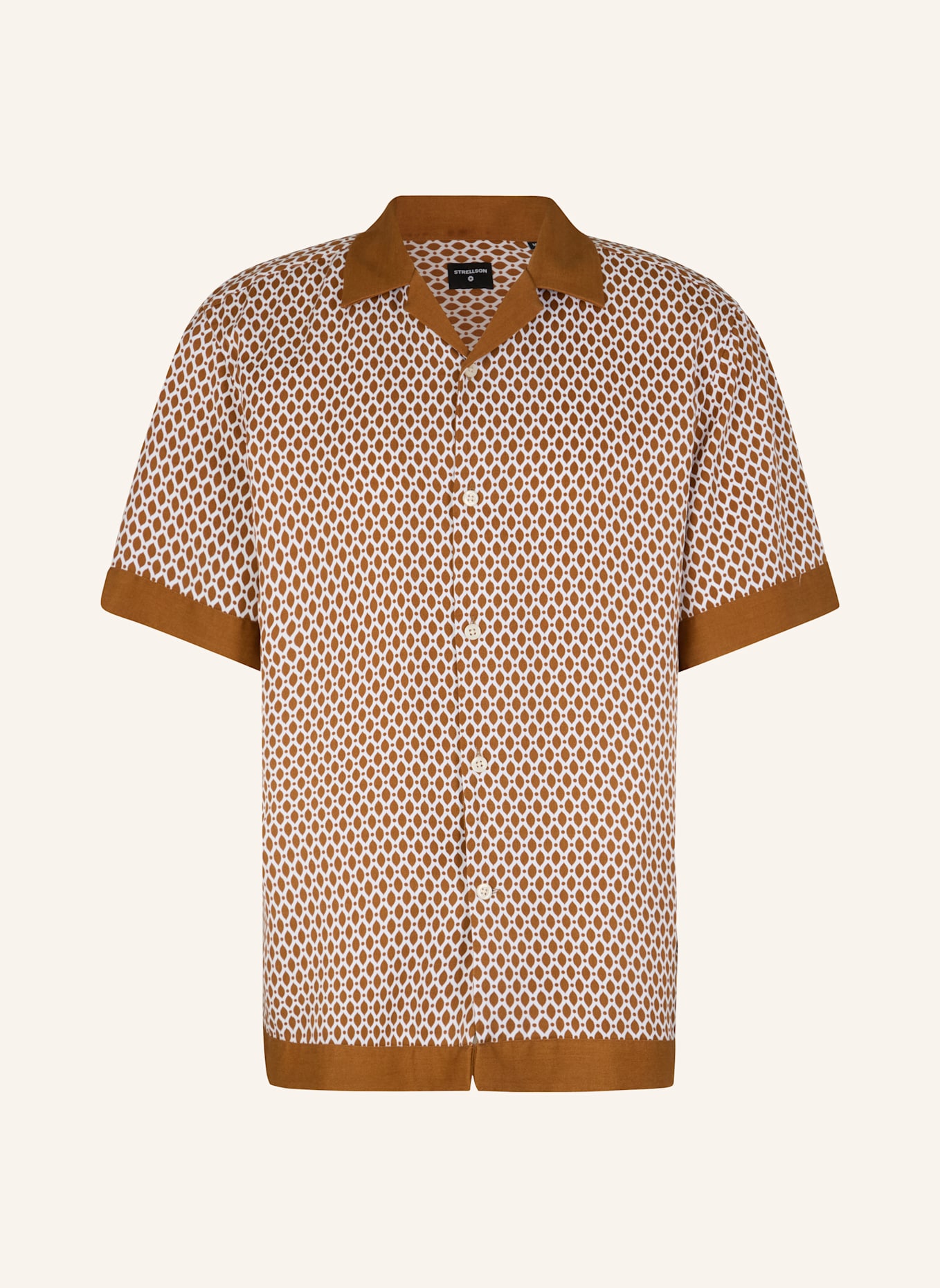 STRELLSON Hemd: BEIGE