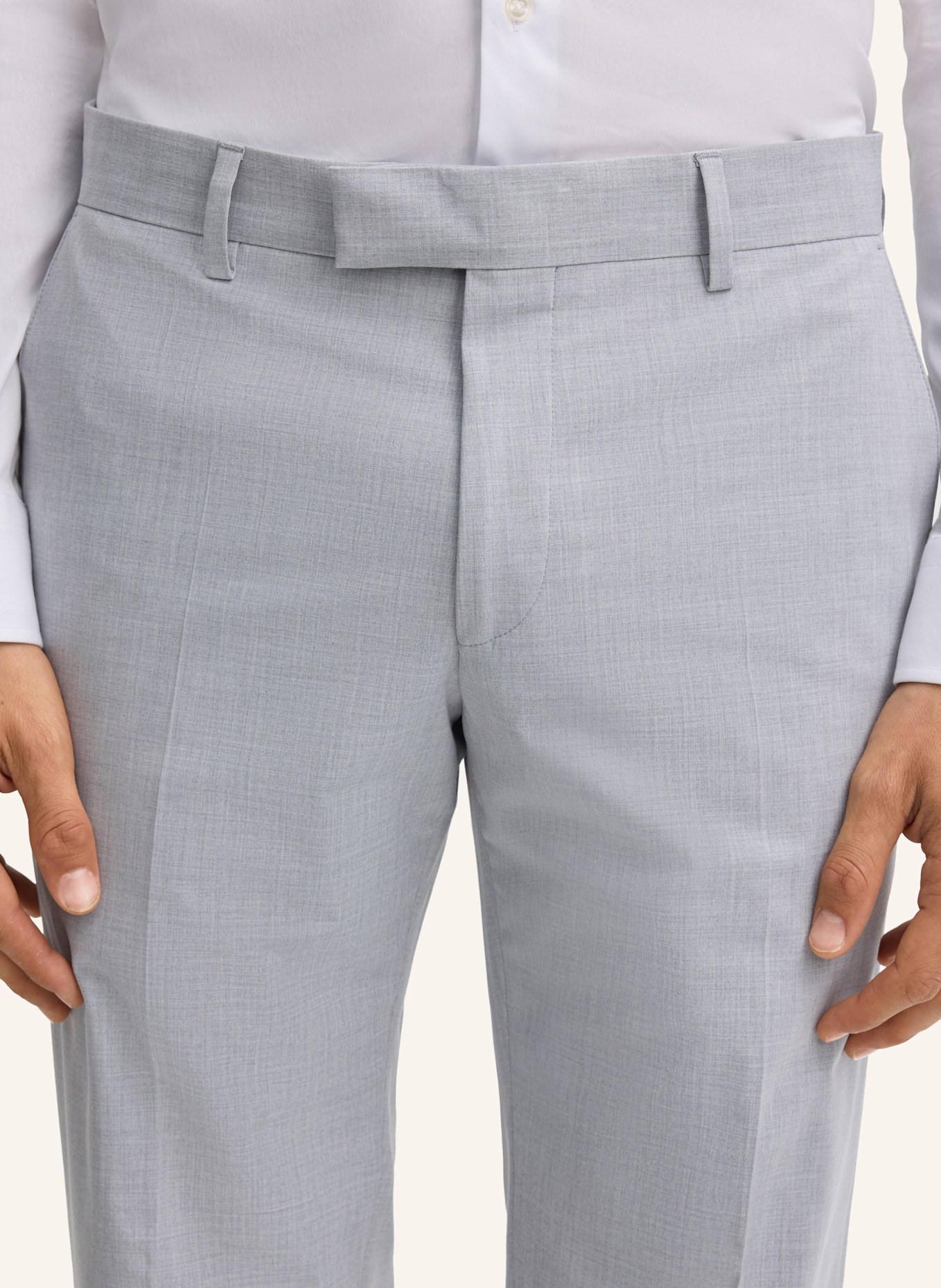 STRELLSON Anzughose MELWIN Slim Fit: HELLGRAU