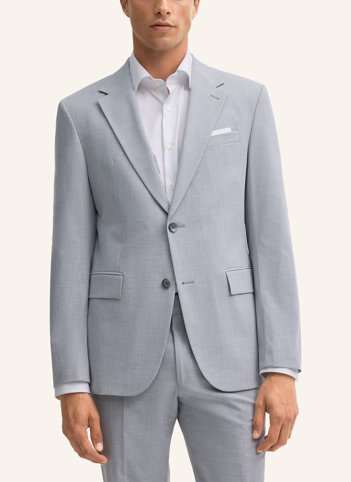 STRELLSON Anzugsakko AIDAN Slim Fit: HELLGRAU
