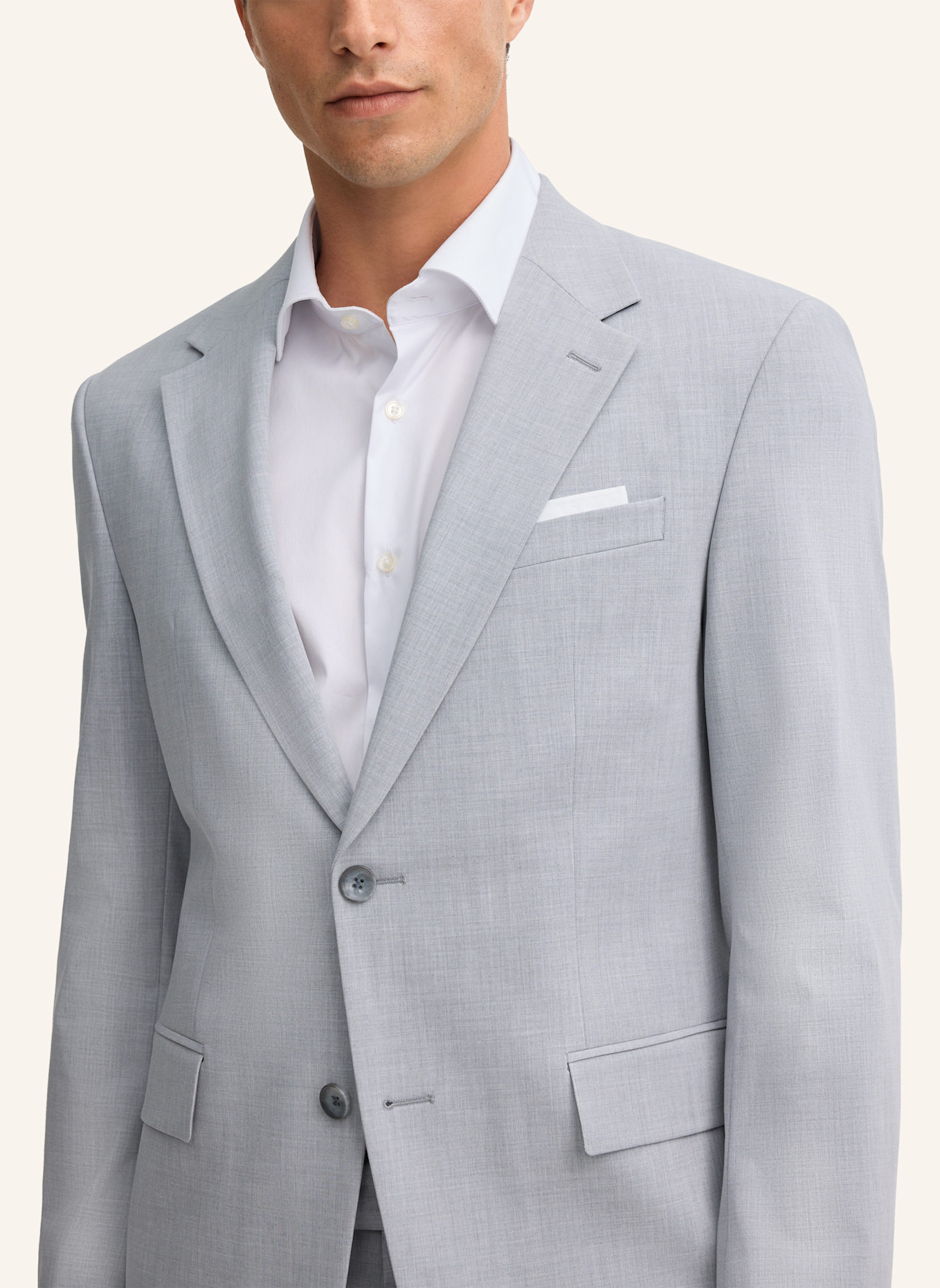 STRELLSON Anzugsakko AIDAN Slim Fit: HELLGRAU
