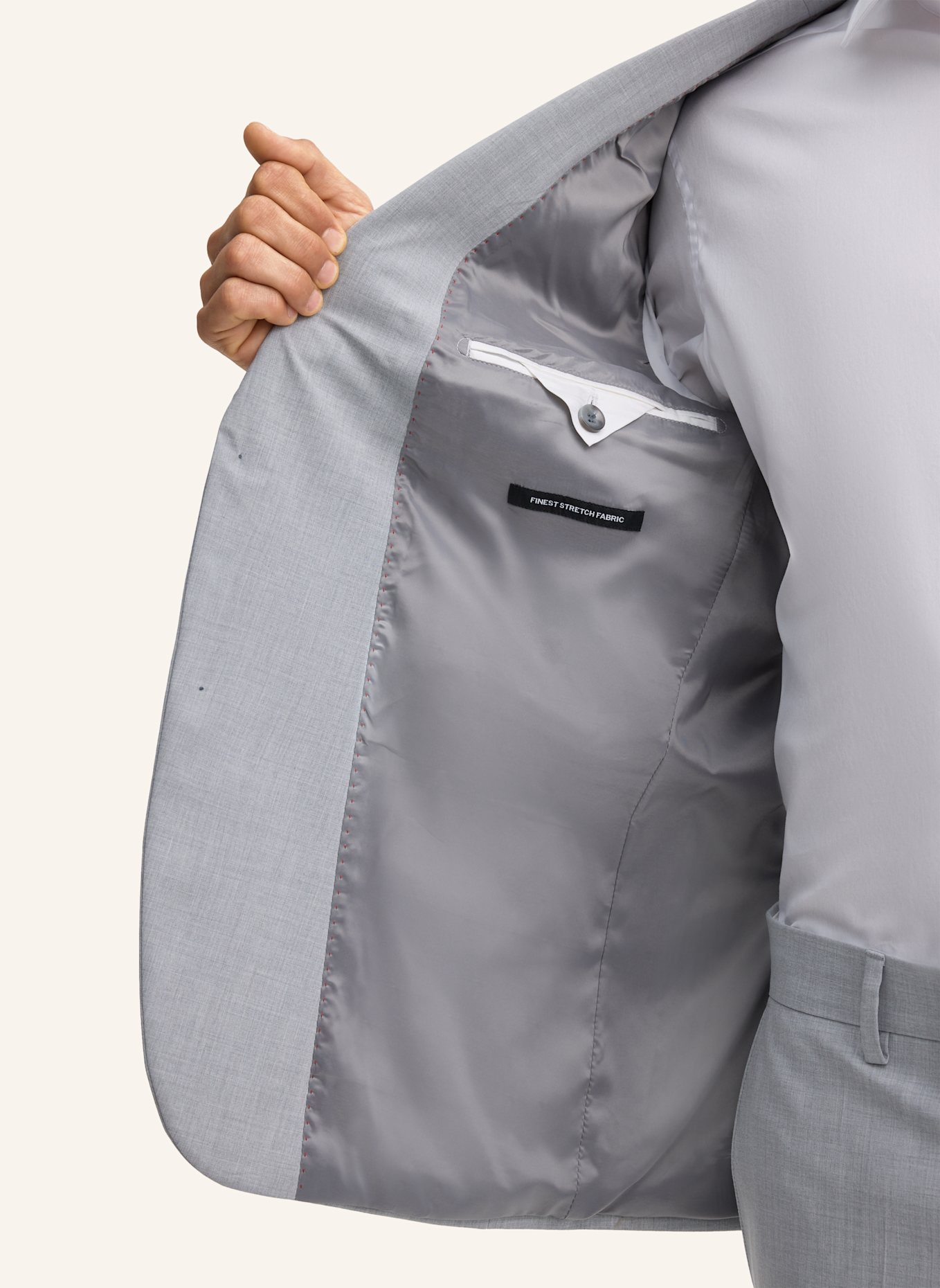 STRELLSON Anzugsakko AIDAN Slim Fit: HELLGRAU