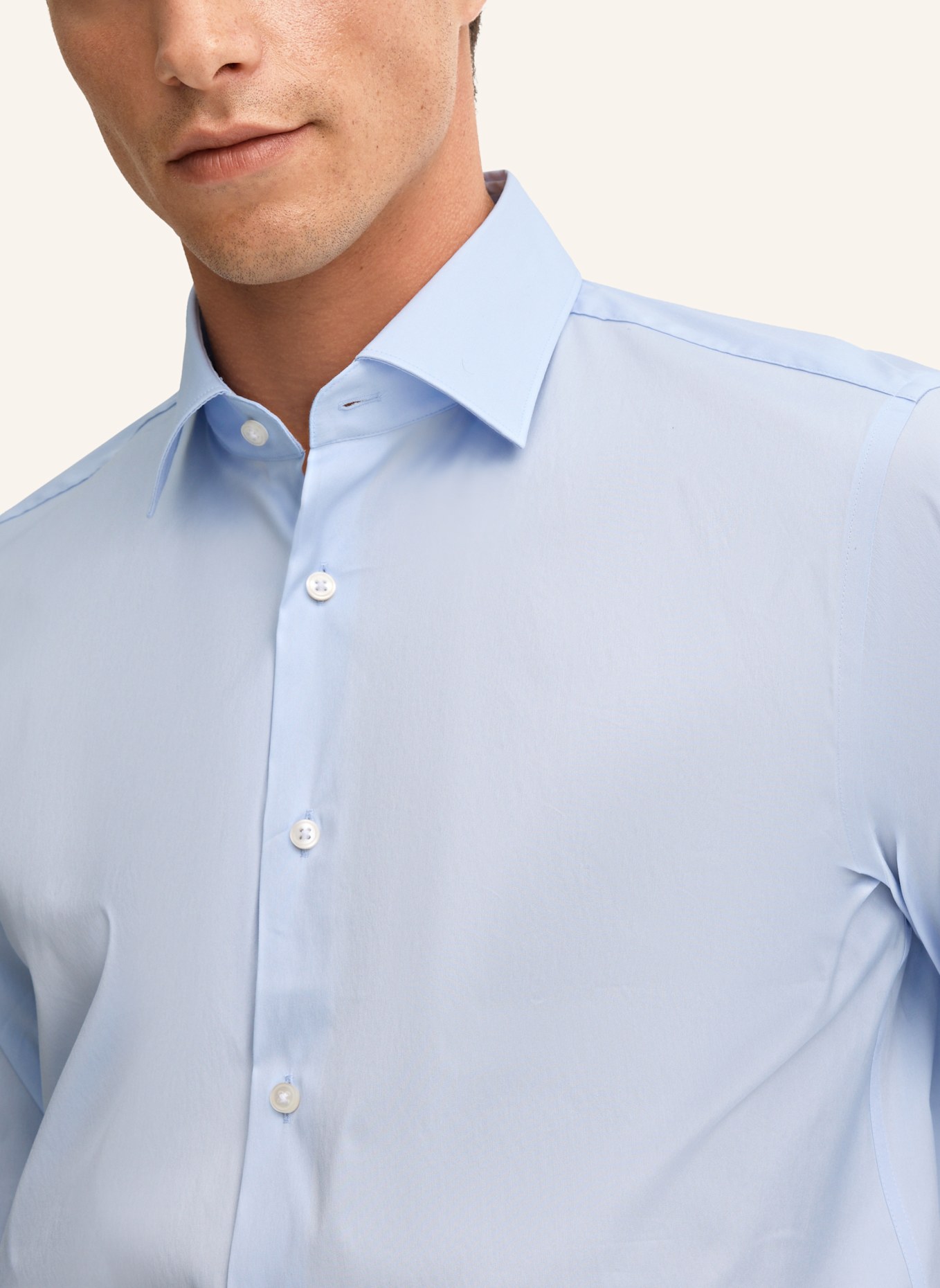 STRELLSON Hemd CHRIS: HELLBLAU