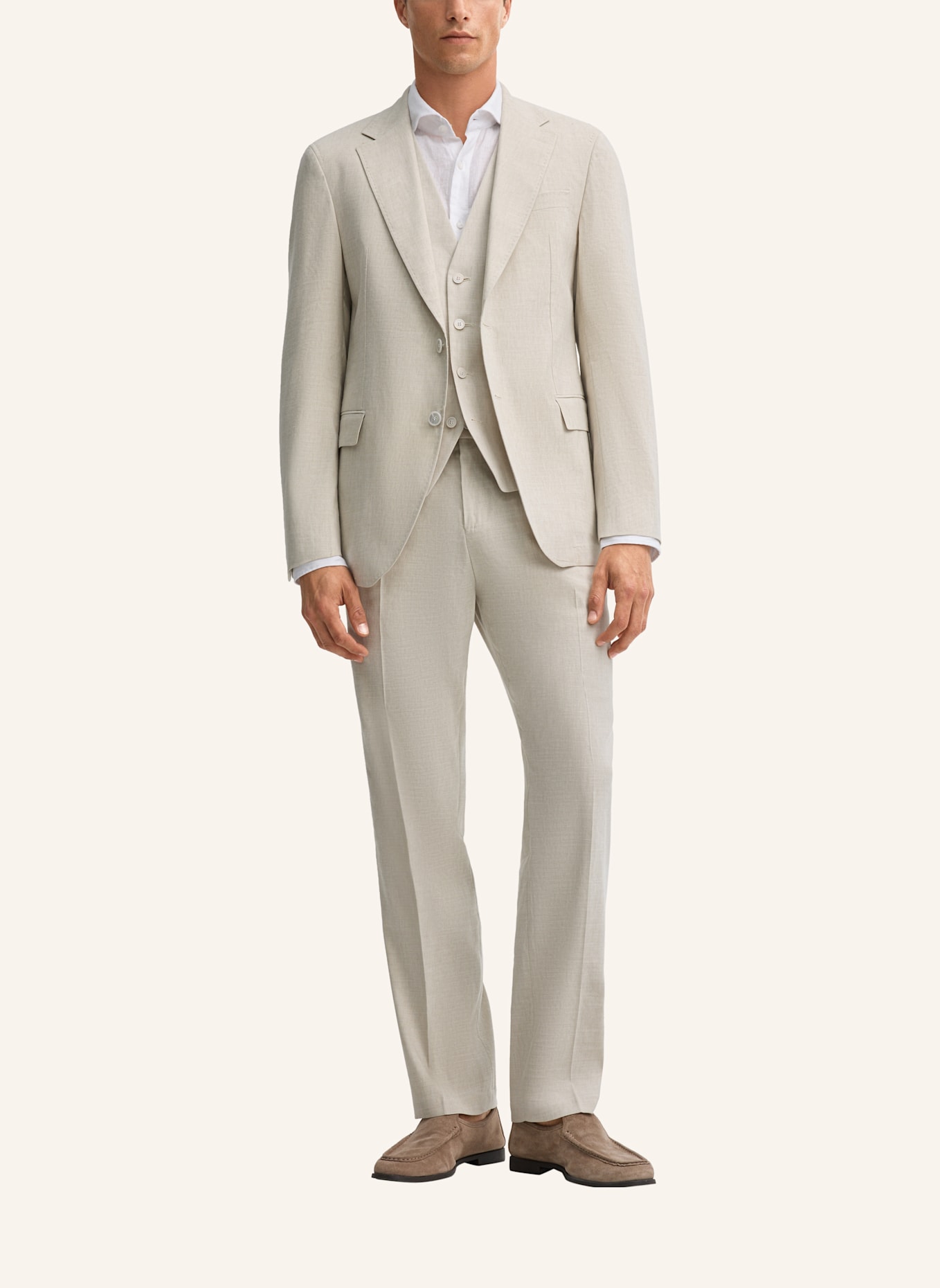 STRELLSON Anzug-Weste GYL: BEIGE
