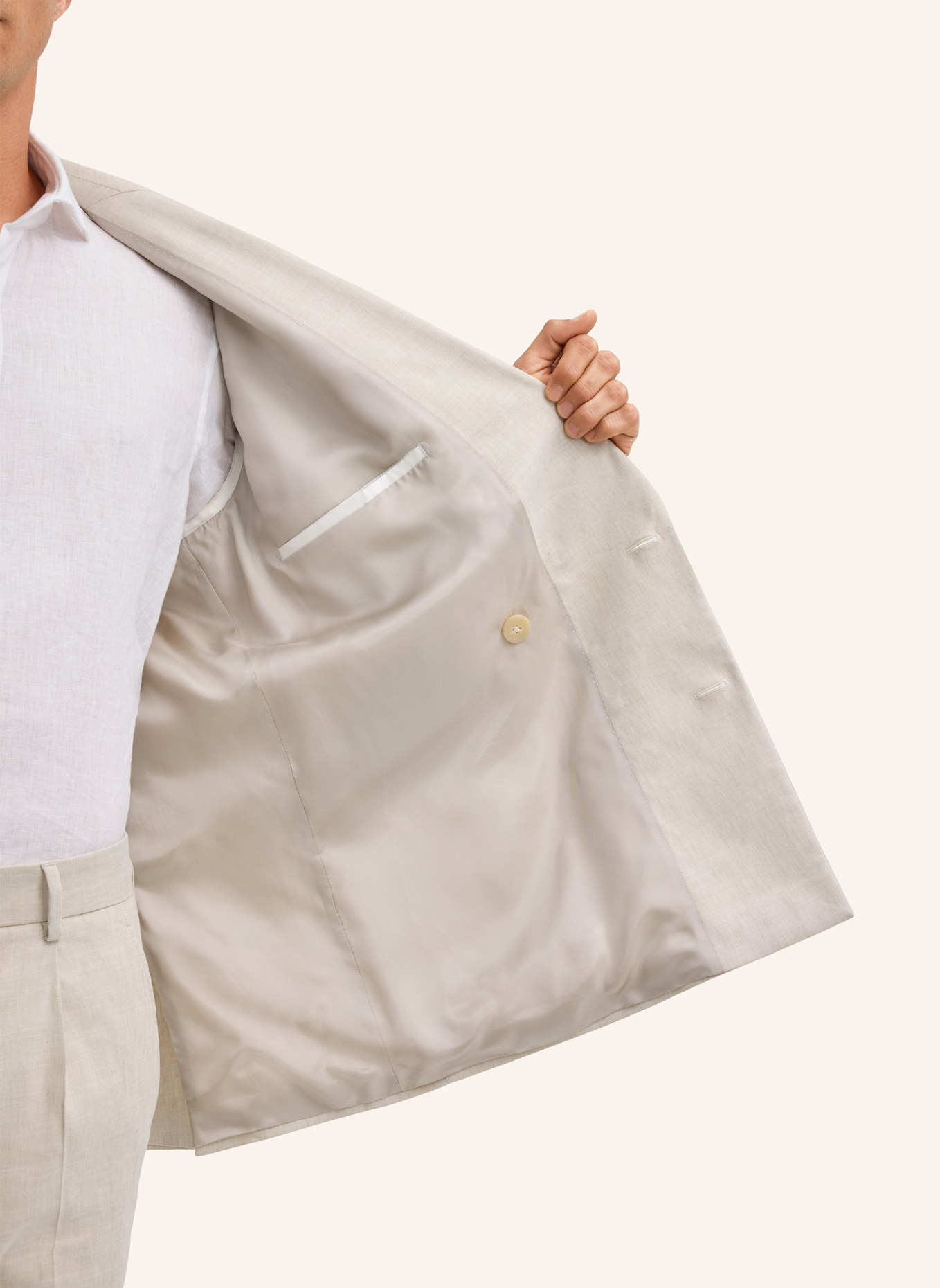 STRELLSON Baukasten Sakko ASHTON: BEIGE