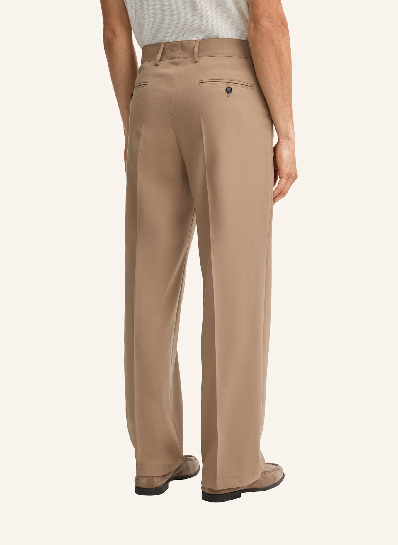 STRELLSON Hose JAROD2 Loose Fit: BEIGE