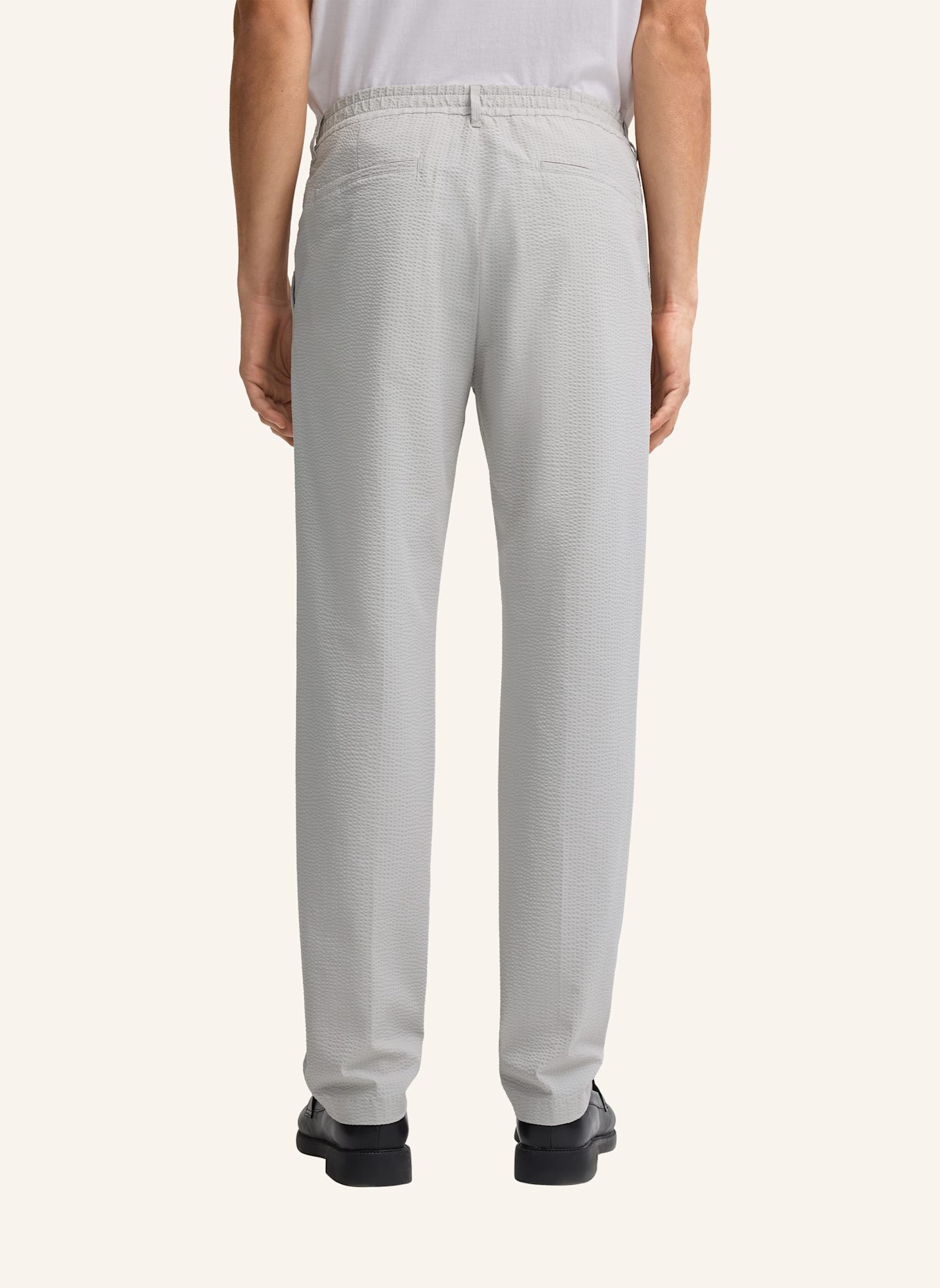 STRELLSON Bundfaltenhose LUI: HELLGRAU