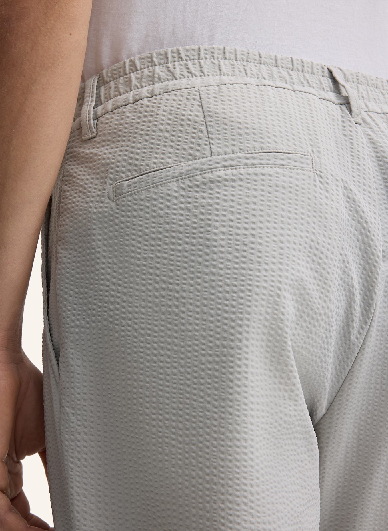 STRELLSON Bundfaltenhose LUI: HELLGRAU