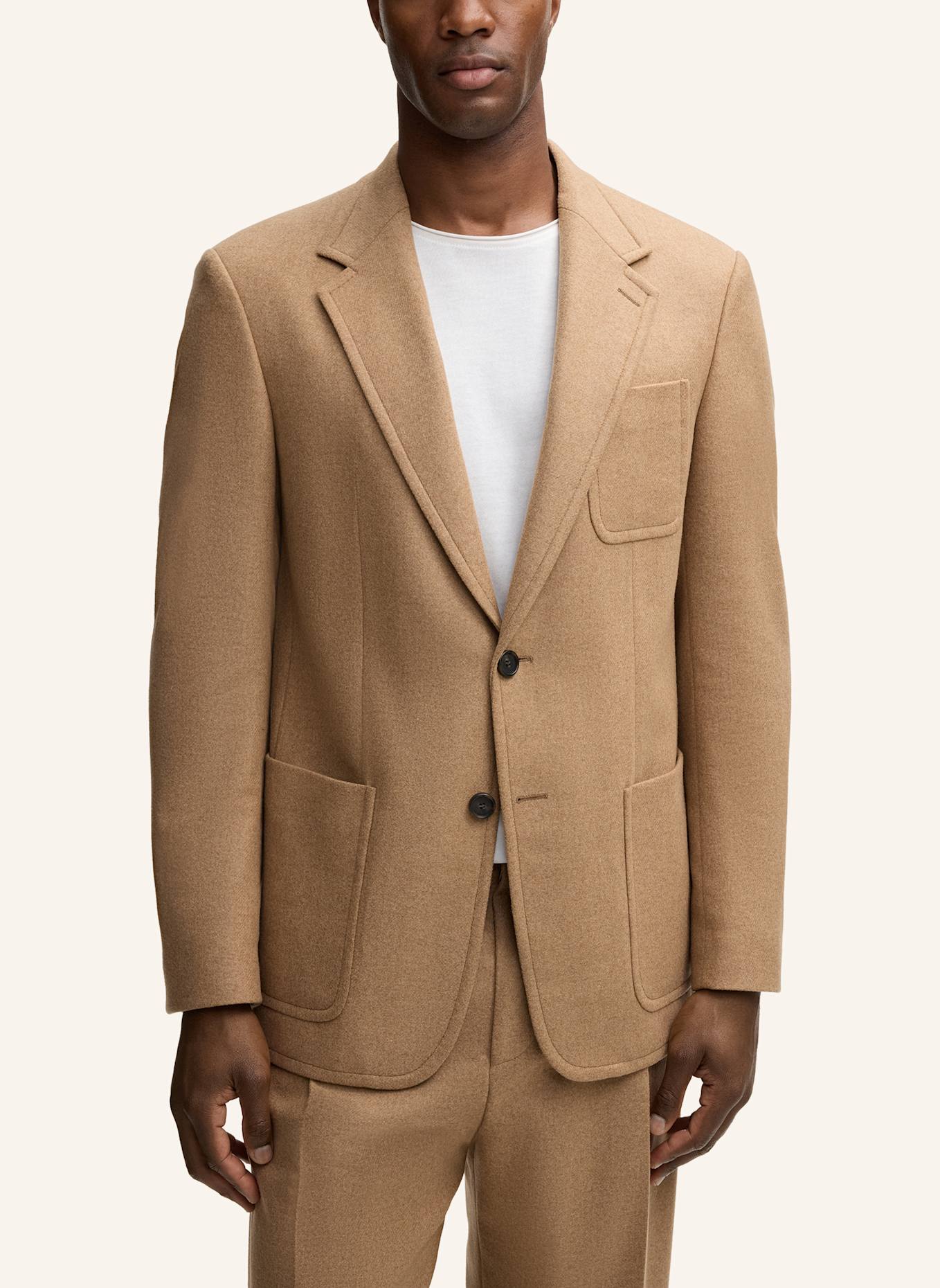 STRELLSON Sakko RENE Regular Fit: CAMEL