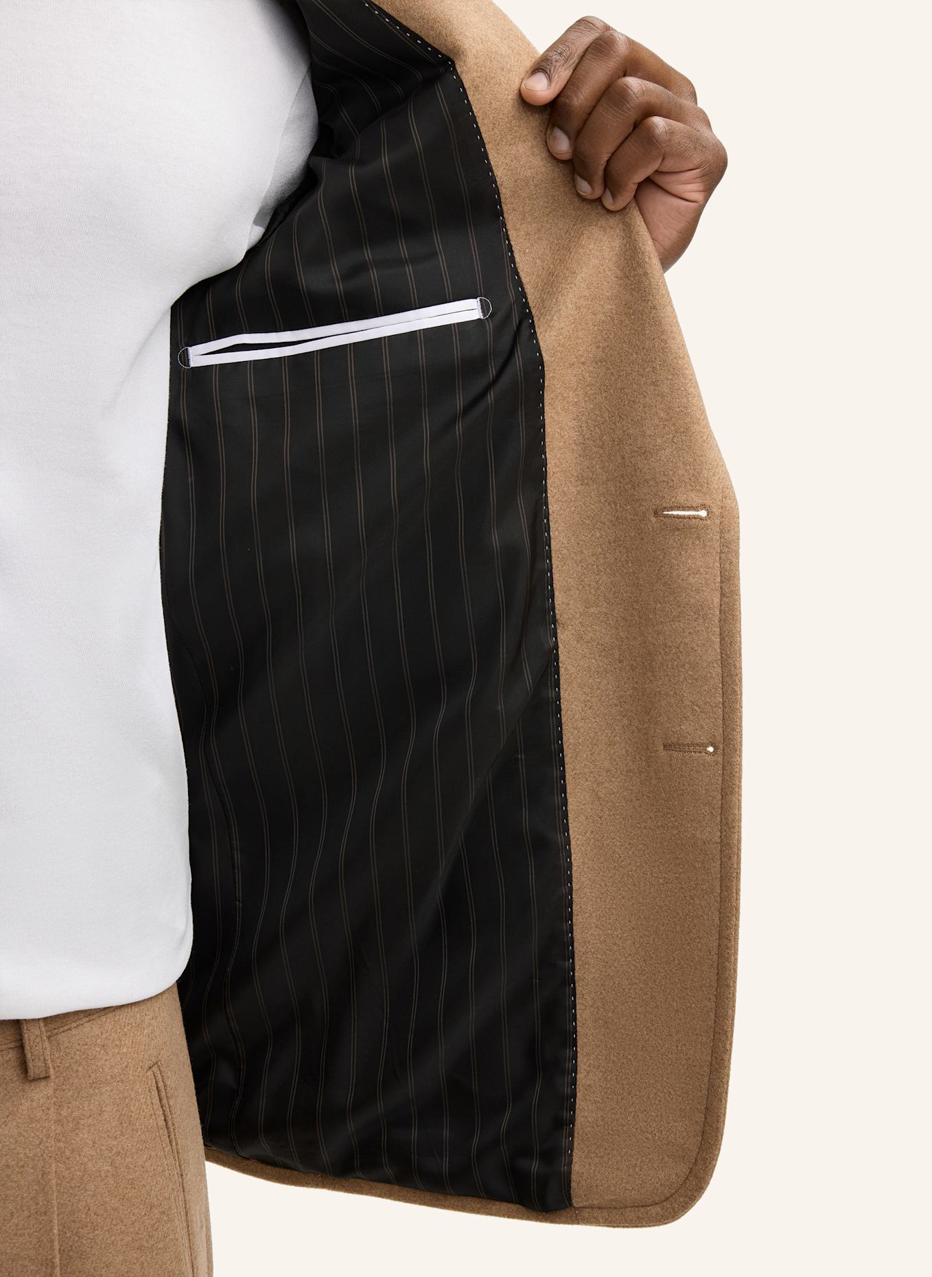 STRELLSON Sakko RENE Regular Fit: CAMEL