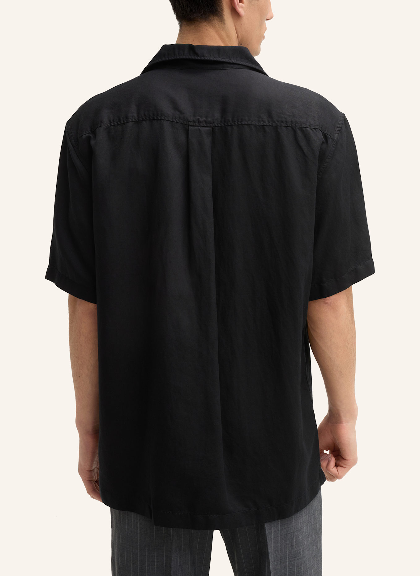 STRELLSON Hemd: SCHWARZ