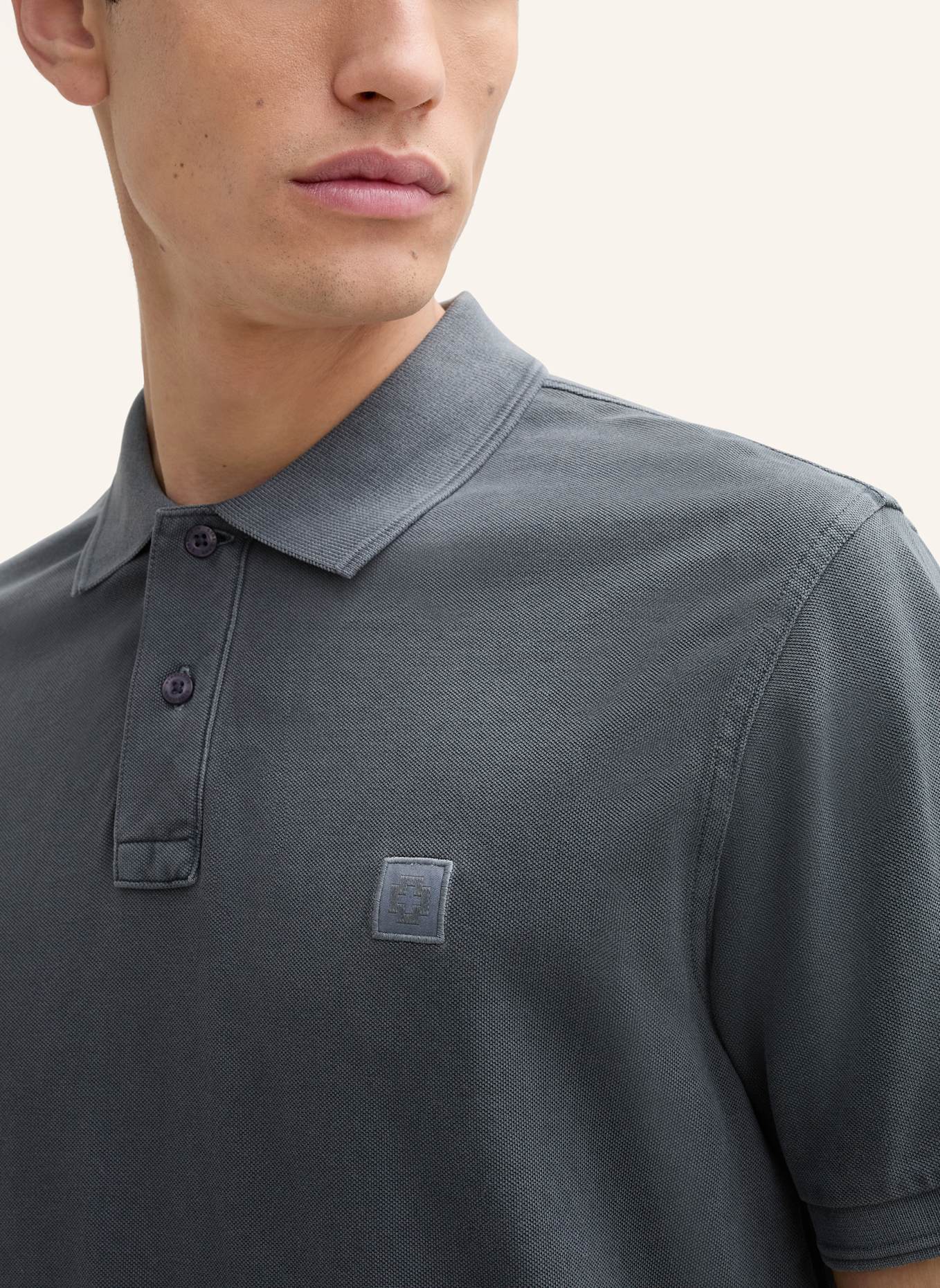 STRELLSON Poloshirt: SCHWARZ