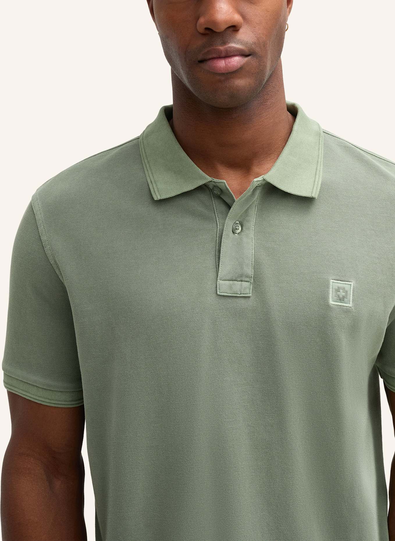 STRELLSON Poloshirt: HELLGRÜN