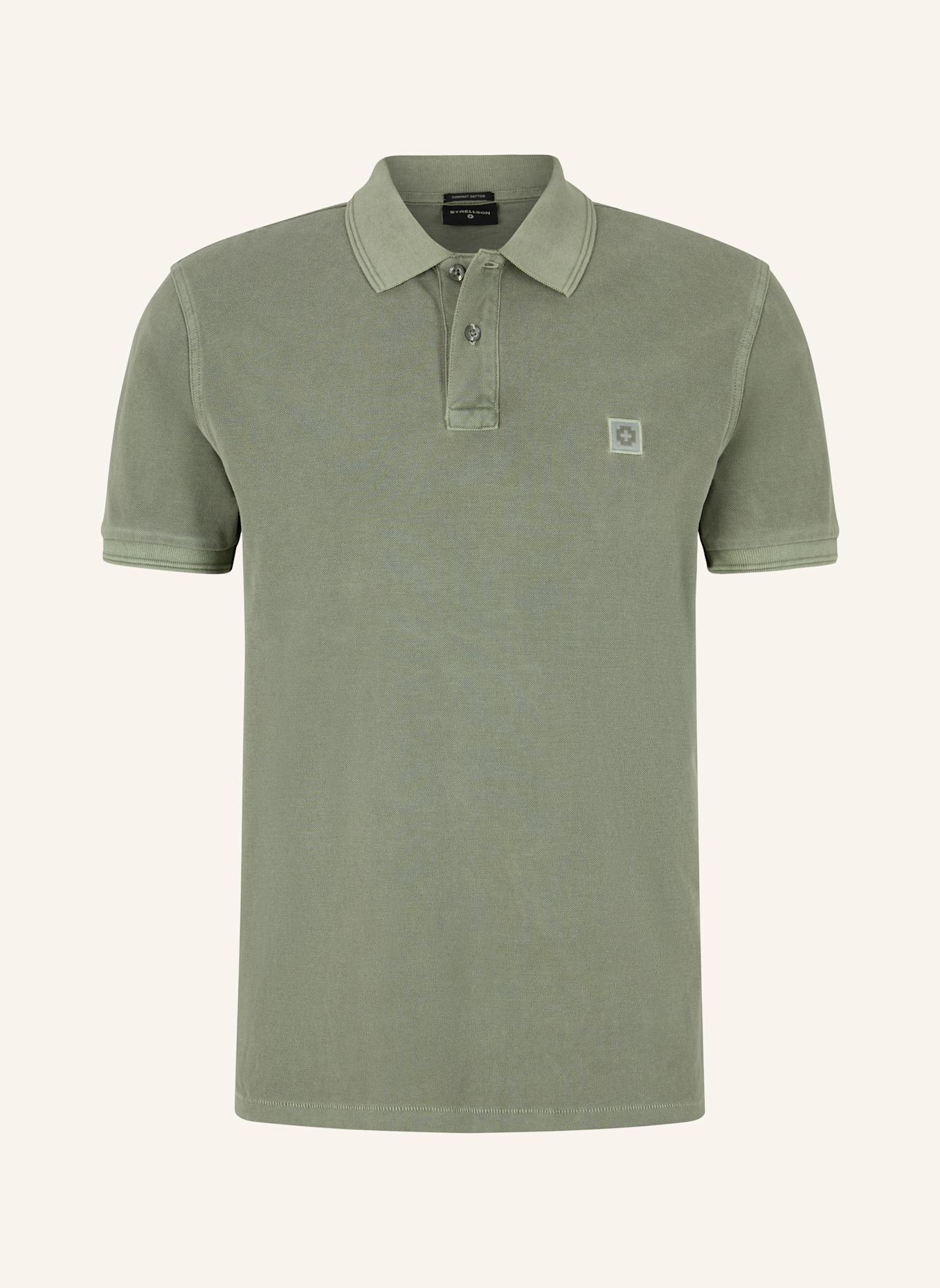 STRELLSON Poloshirt: HELLGRÜN